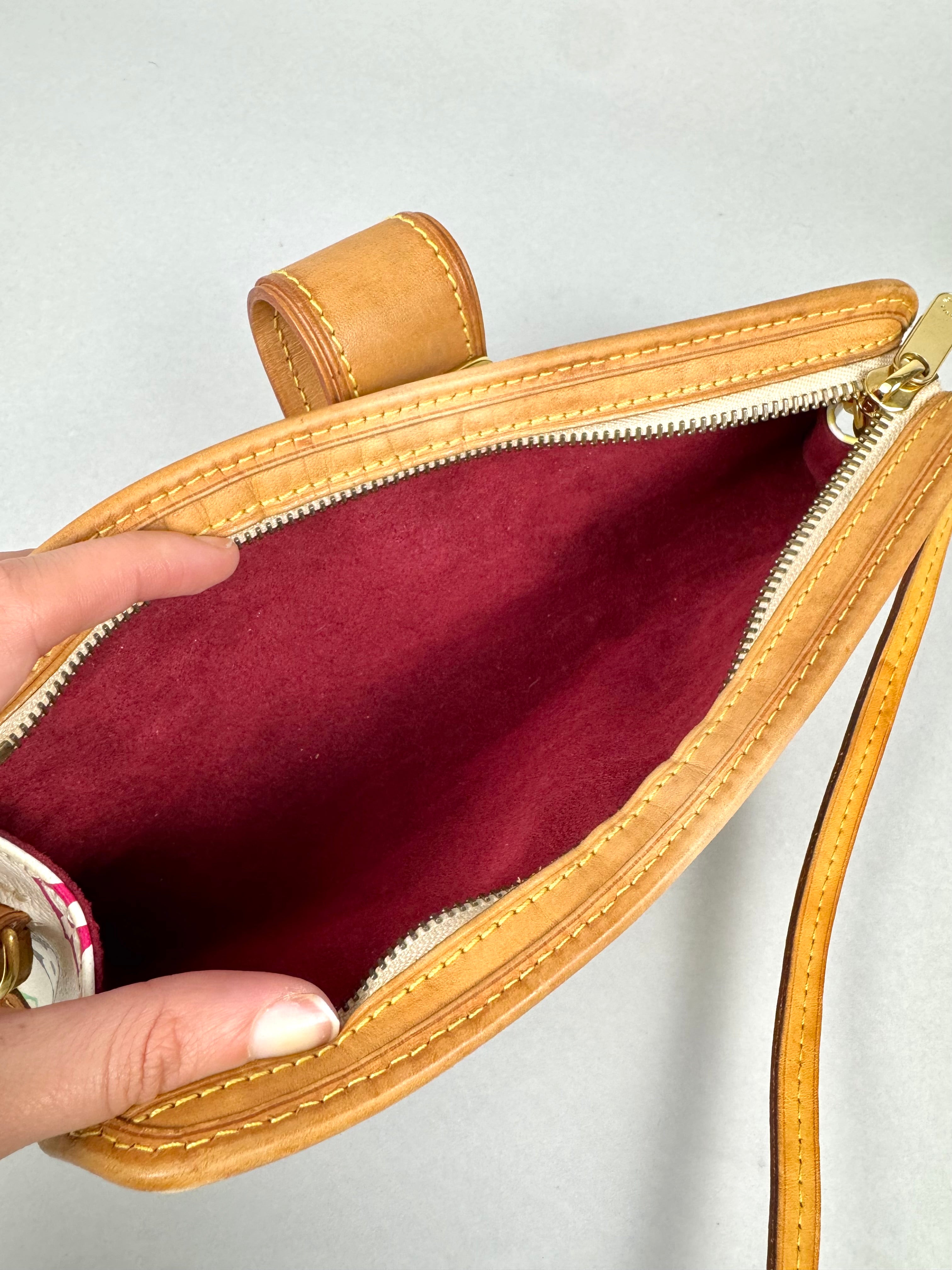 Louis Vuitton Shirley Monogram Multicolor White