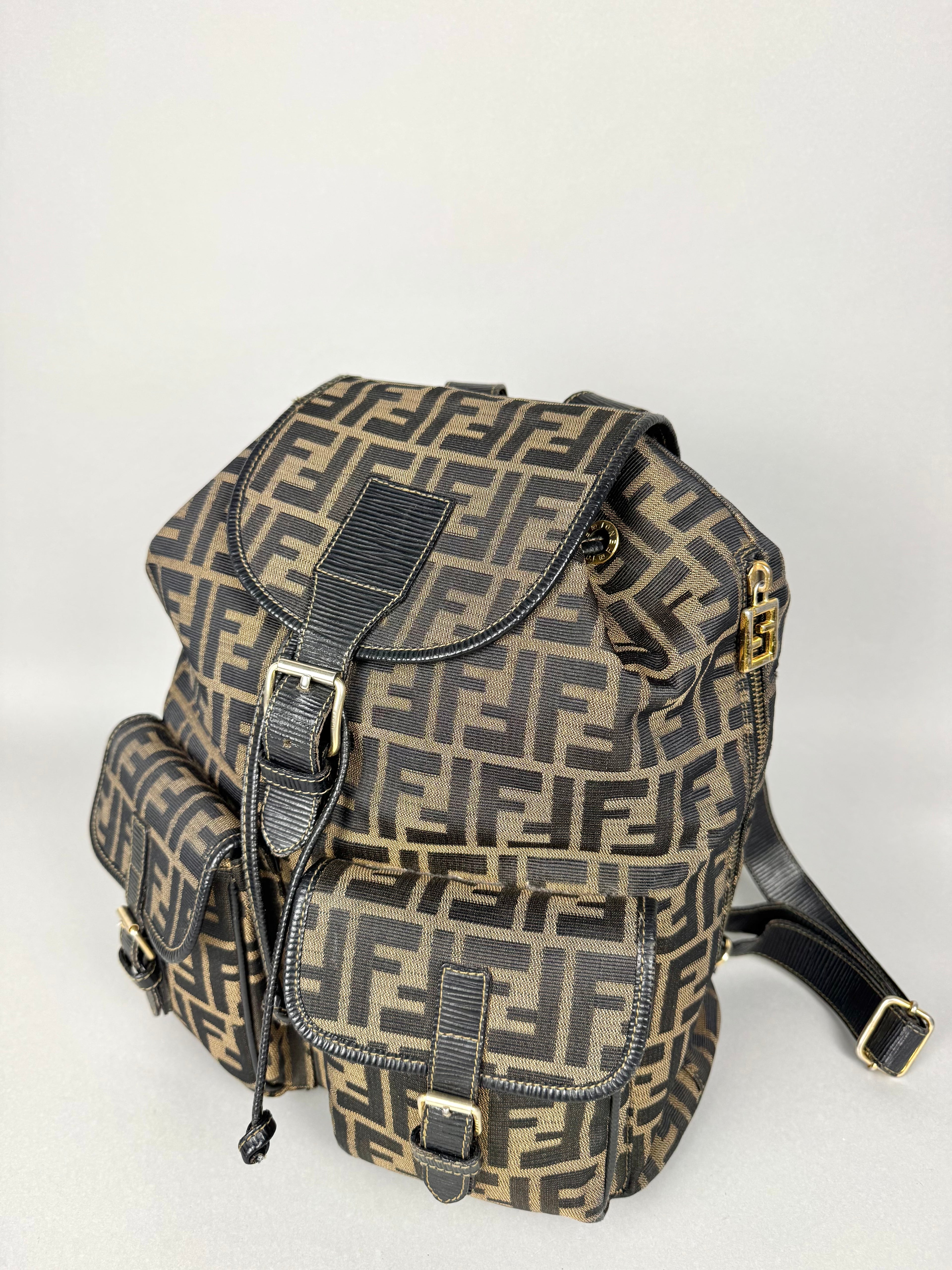 Fendi Monogram Zucca Backpack