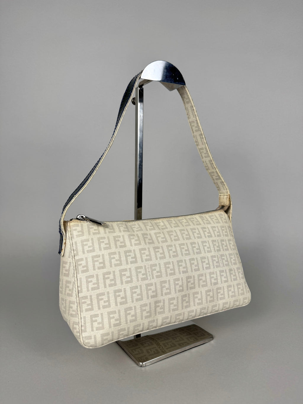 Fendi Monogram White Pochette