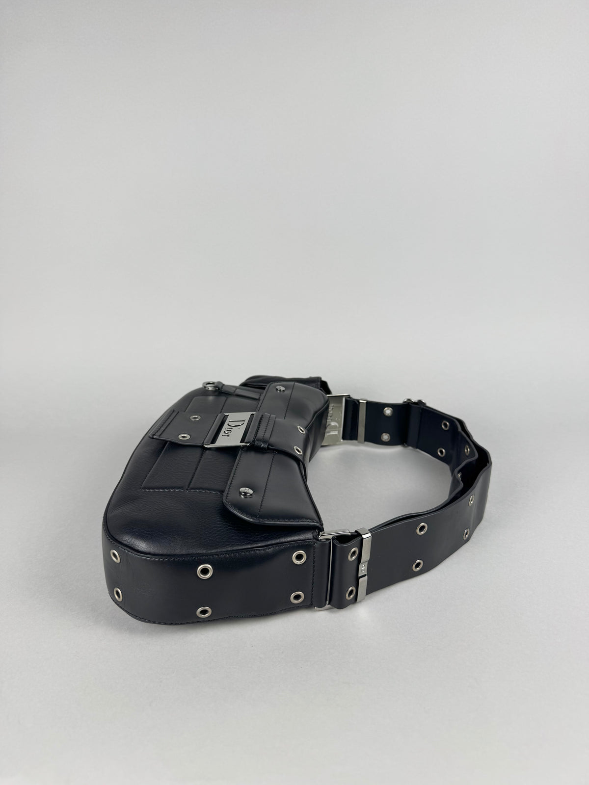 Christian Dior Street Chic Columbus Pocket Black Leather