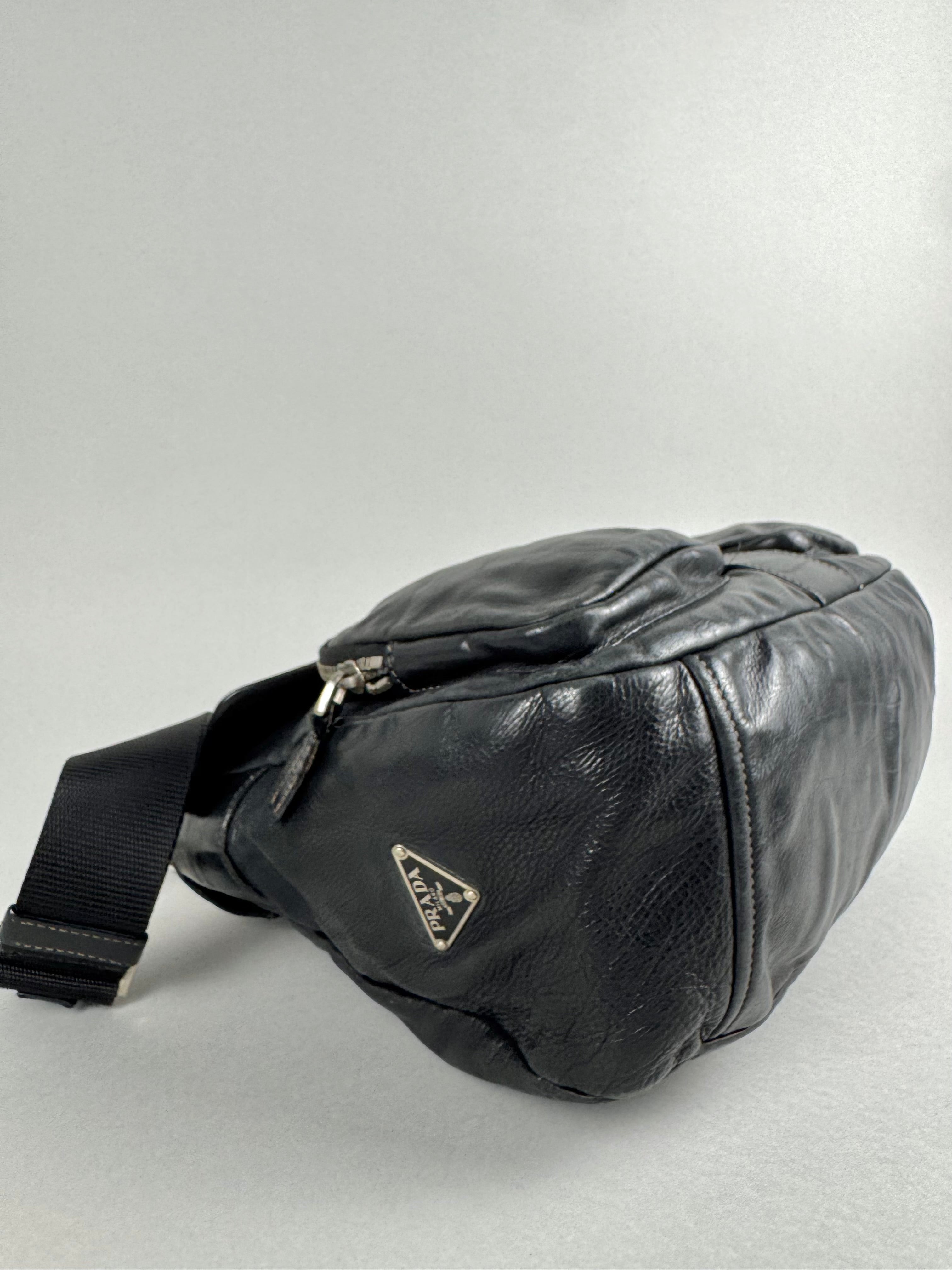 Prada Black Leather Shoulder