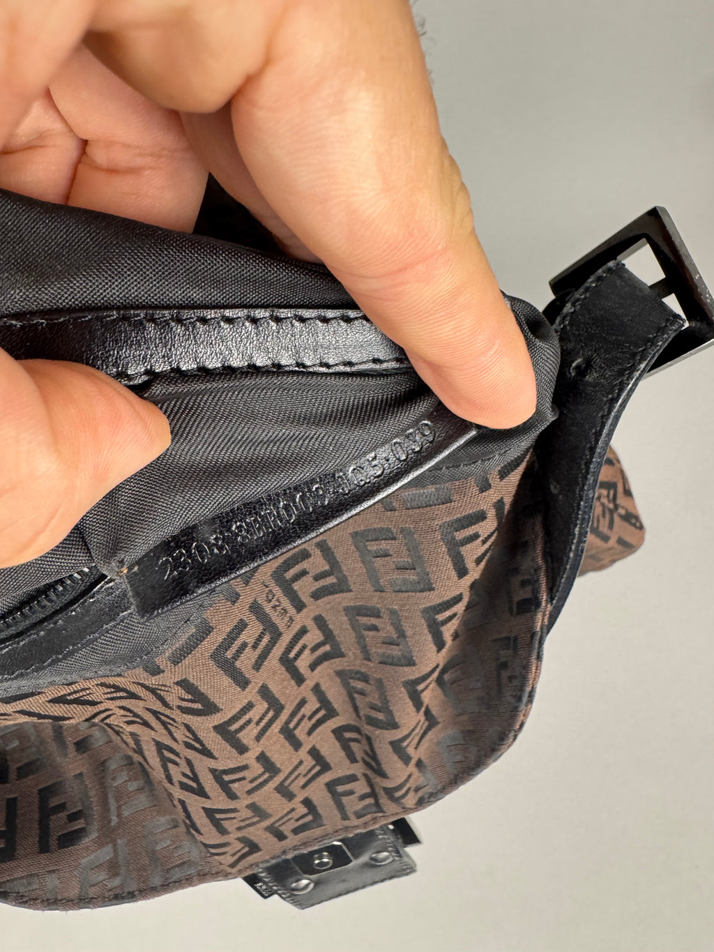 Fendi Baguette Monogram Brown