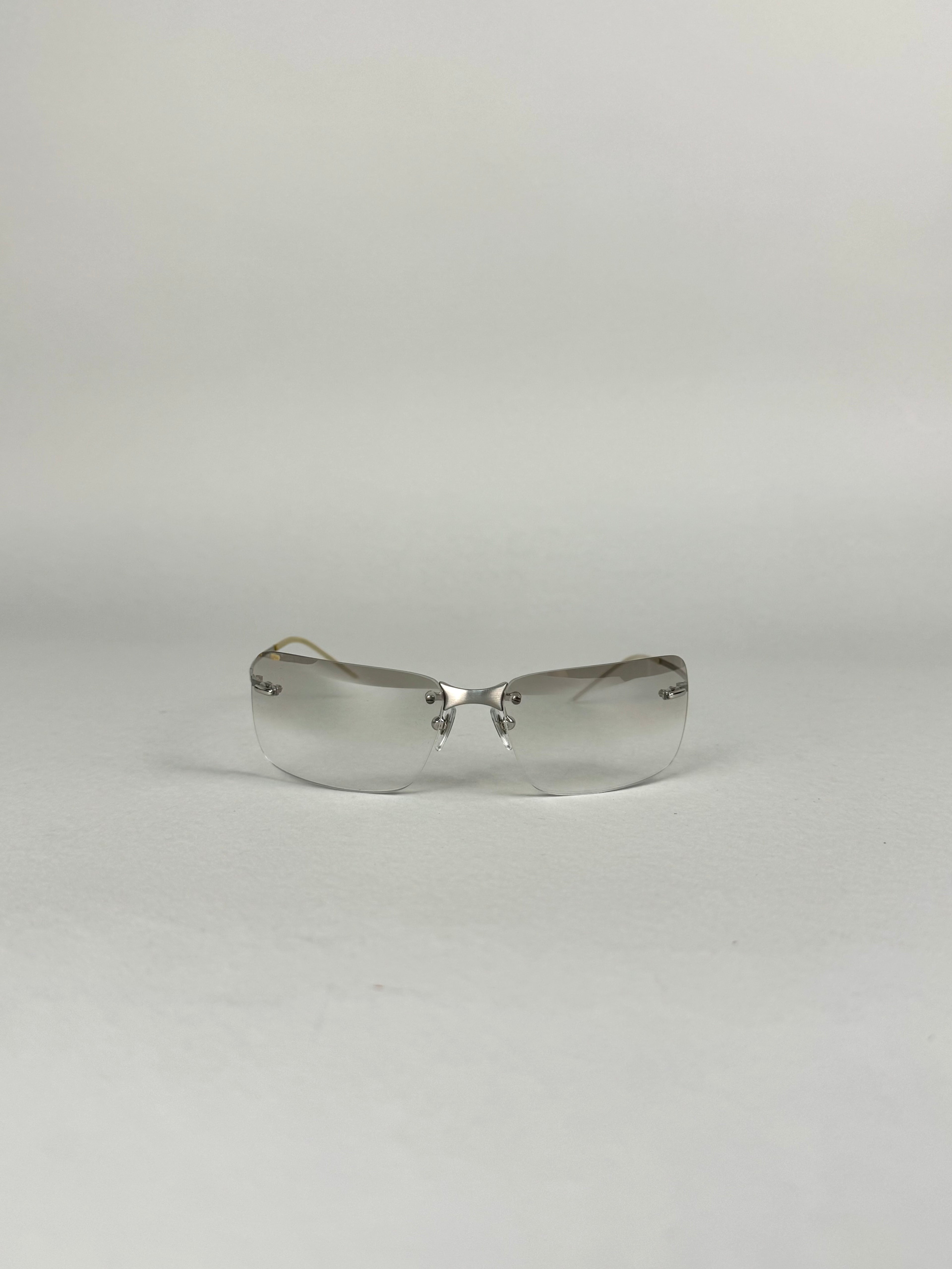 Giorgio Armani Transparent Sunglasses 00s