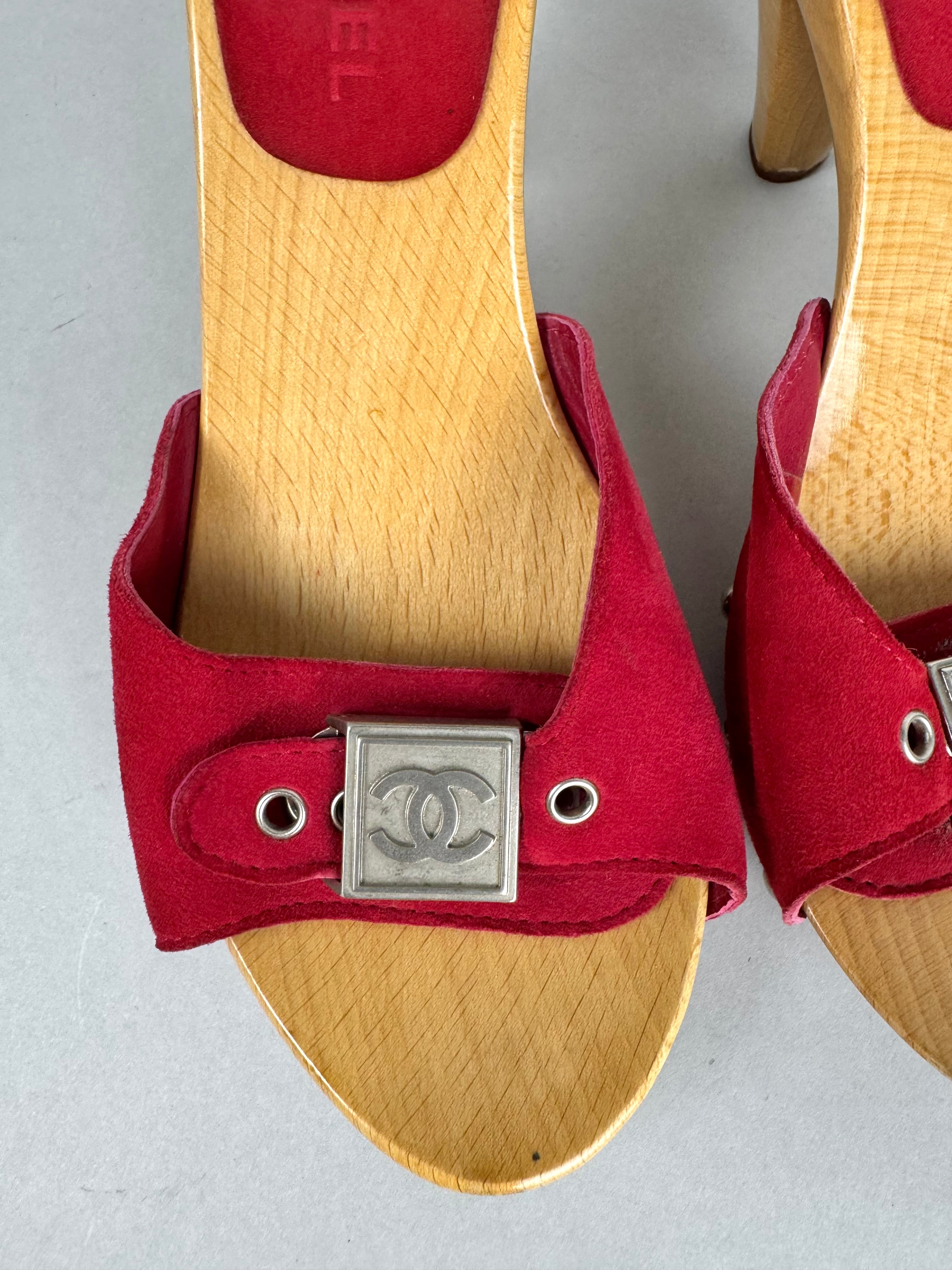 Chanel Suede Heels