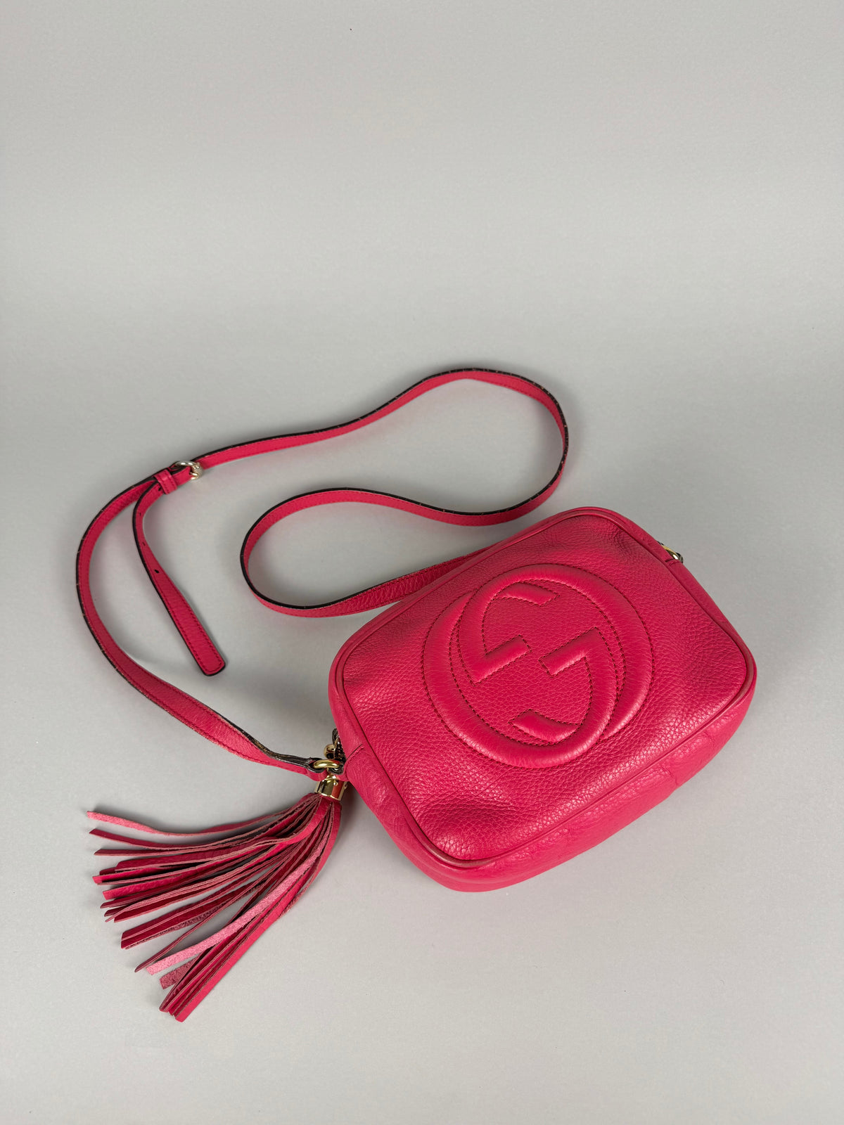 Gucci Soho Disco Pink Leather