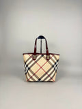 Burberry Nickie Supernova Check Burgundy