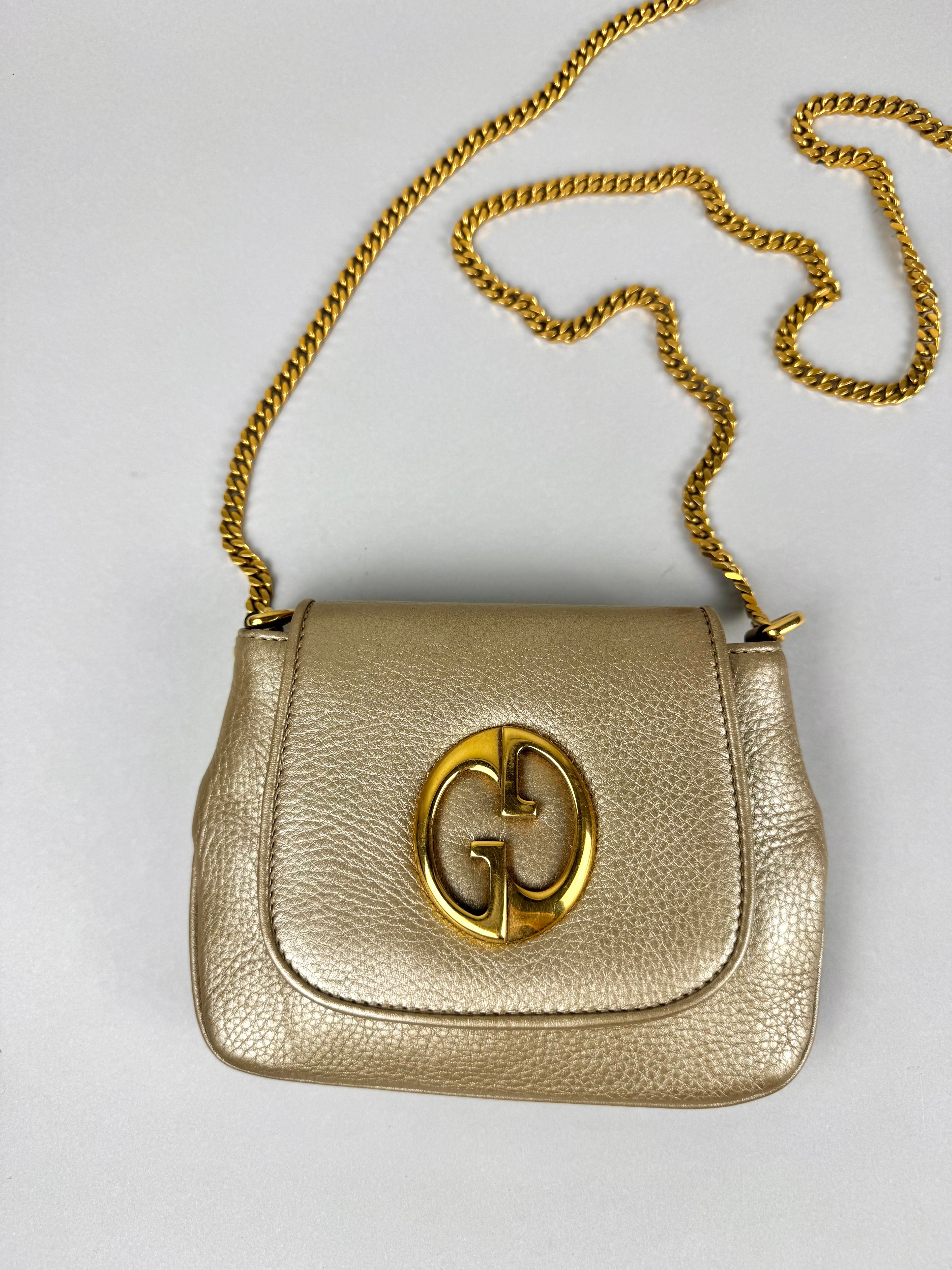 Gucci 1973 Chain Leather