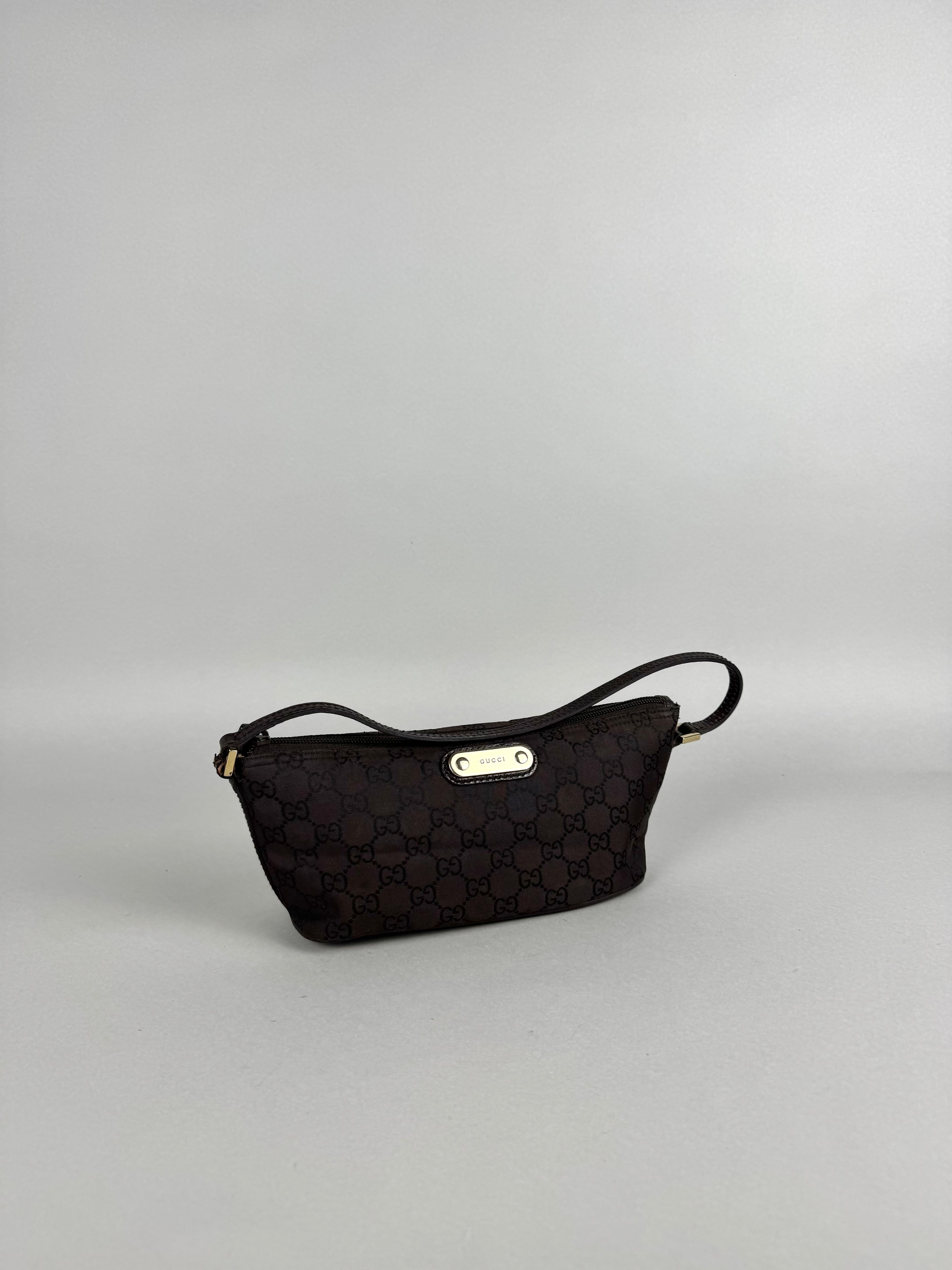 Gucci Boat Monogram Pochette