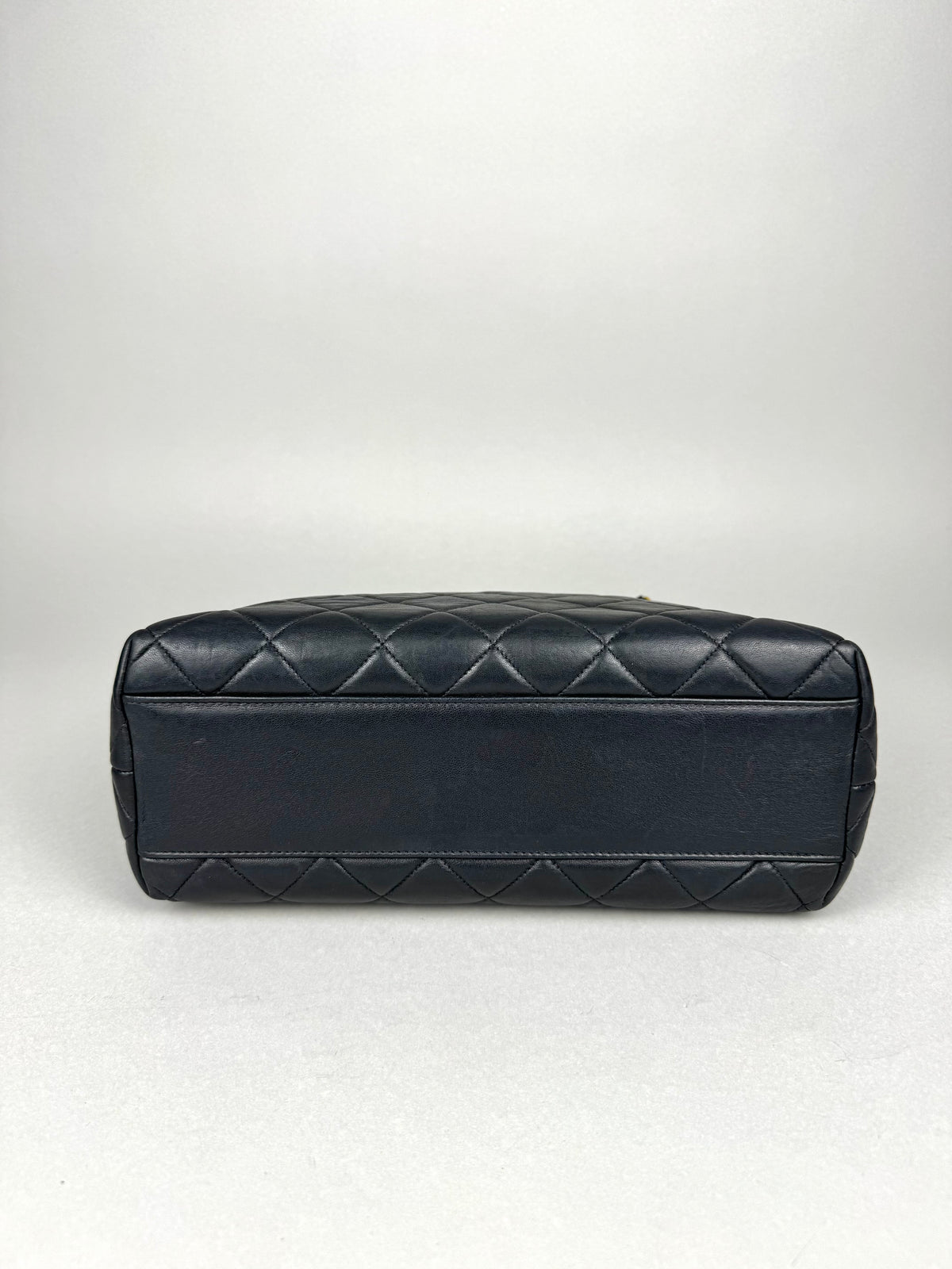 Chanel Matelasse Chain Lambskin Black Leather No. 4 Shoulder