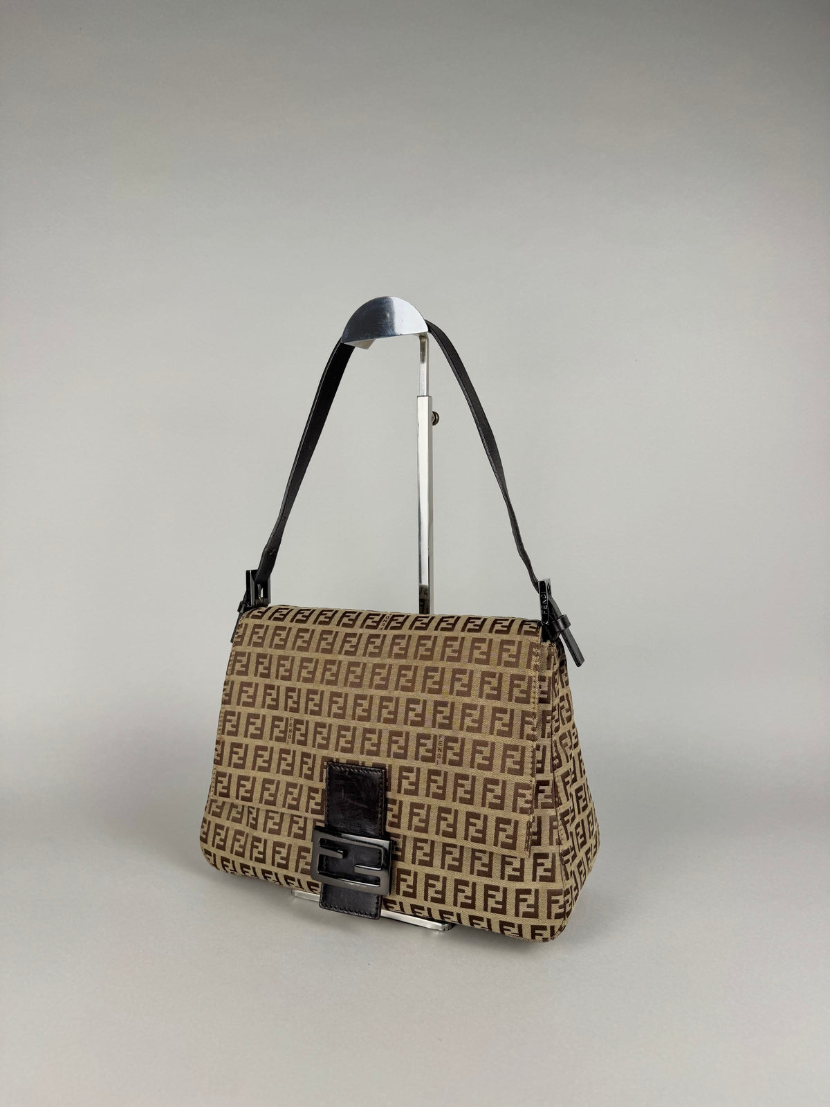 Fendi Mamma Baguette Monogram Zucchino