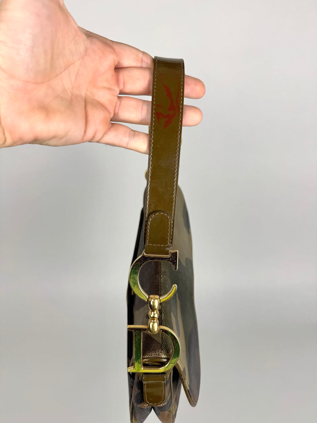 Christian Dior Saddle Camouflage
