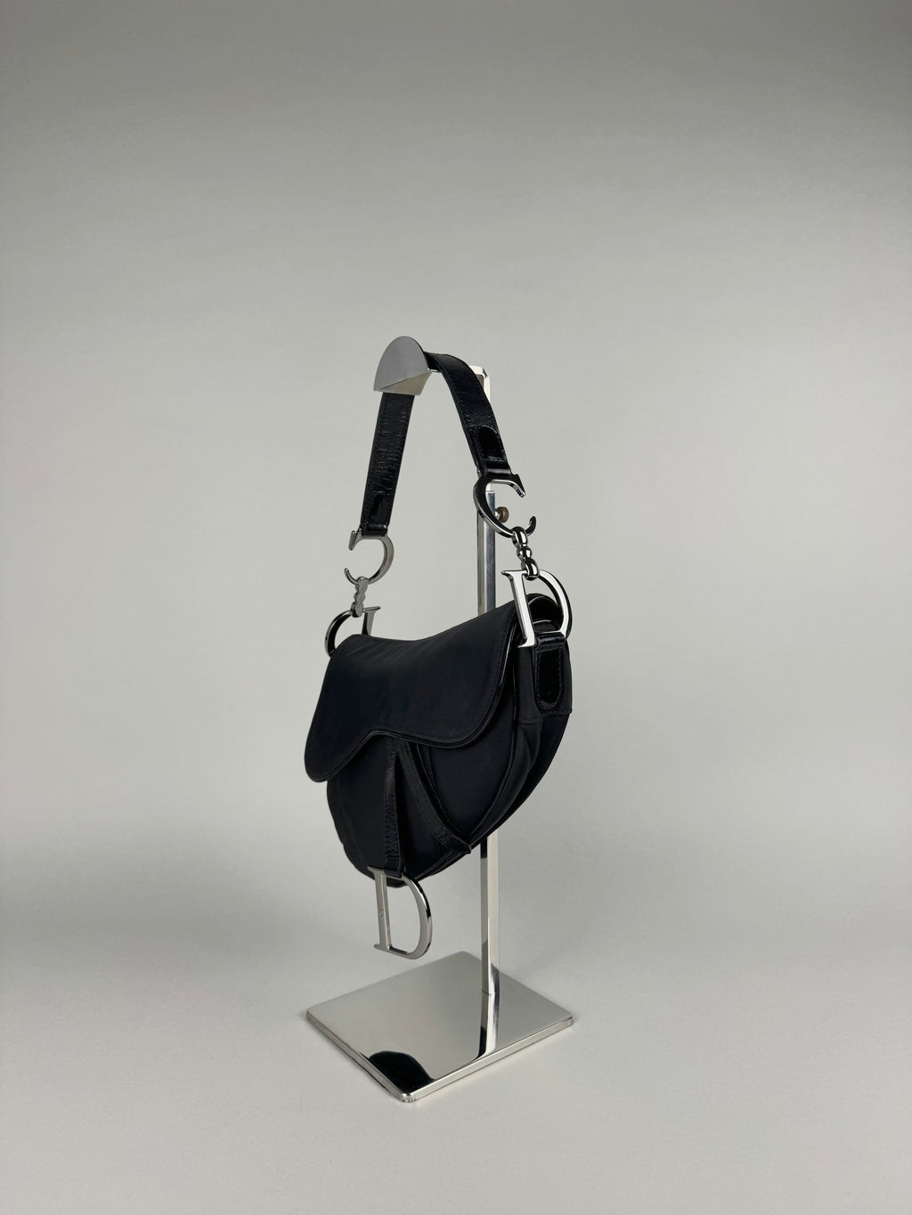 Christian Dior Saddle Black Nylon