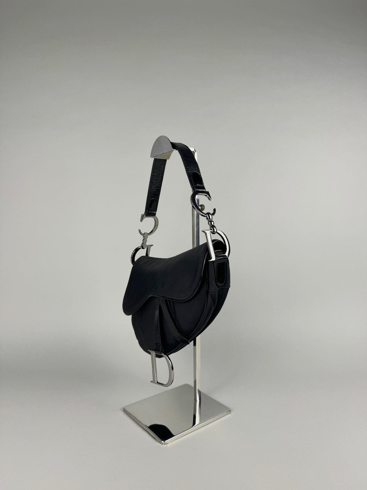 Christian Dior Saddle Black Nylon