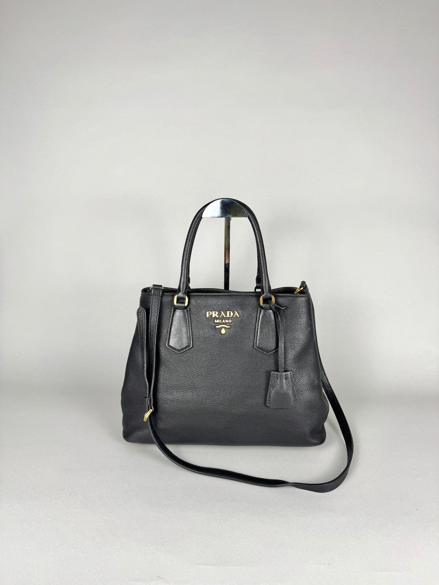 Prada Phenix Tote Leather Vitello