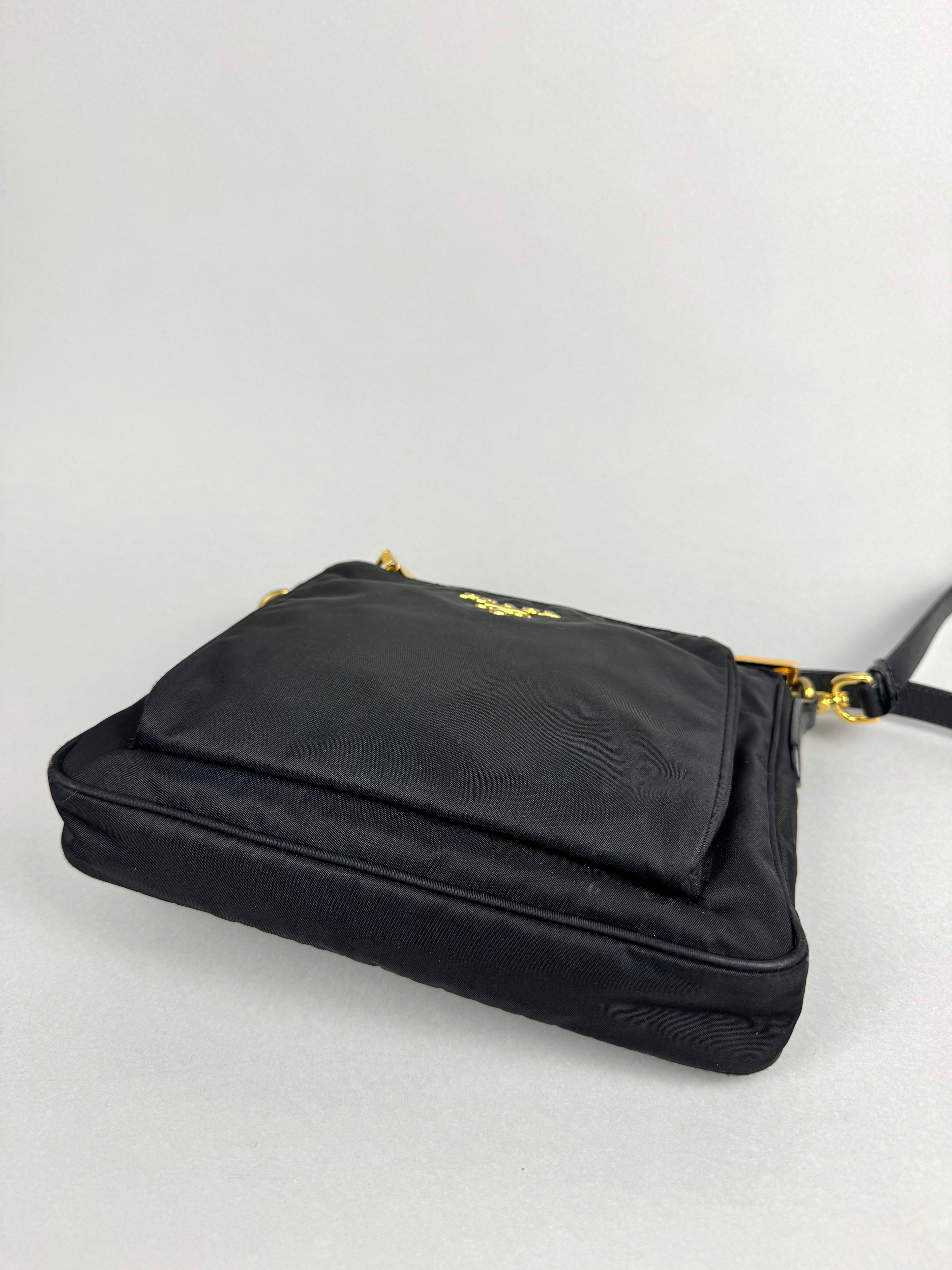 Prada Black Nylon Crossbody