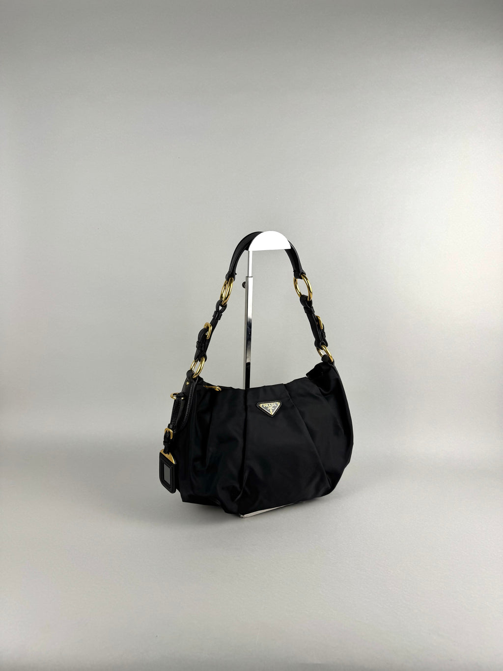 Prada Nylon and Leather Shoulder