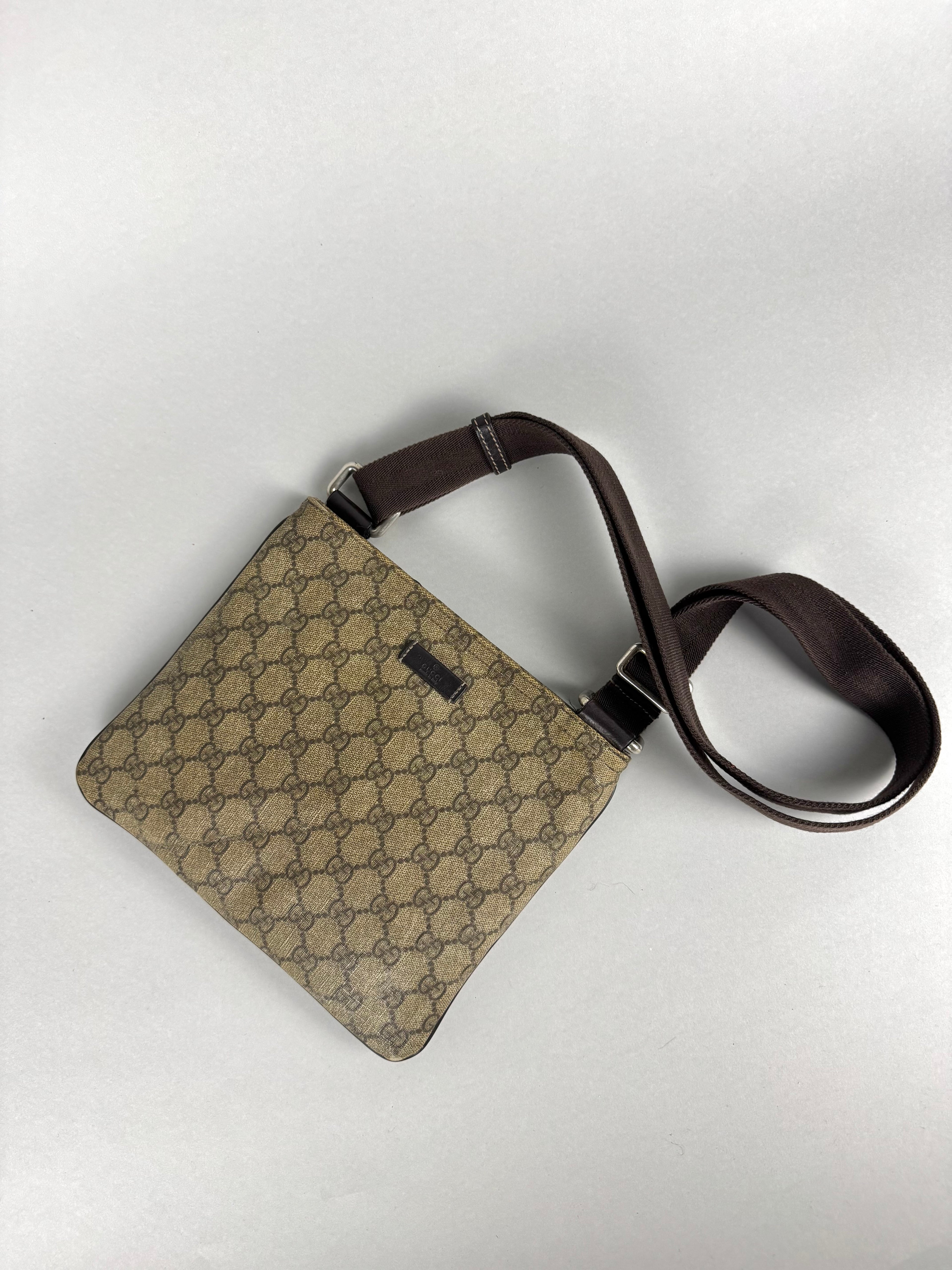 Gucci Monogram Supreme Crossbody