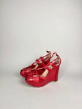 Christian Dior Red Leather Pumps