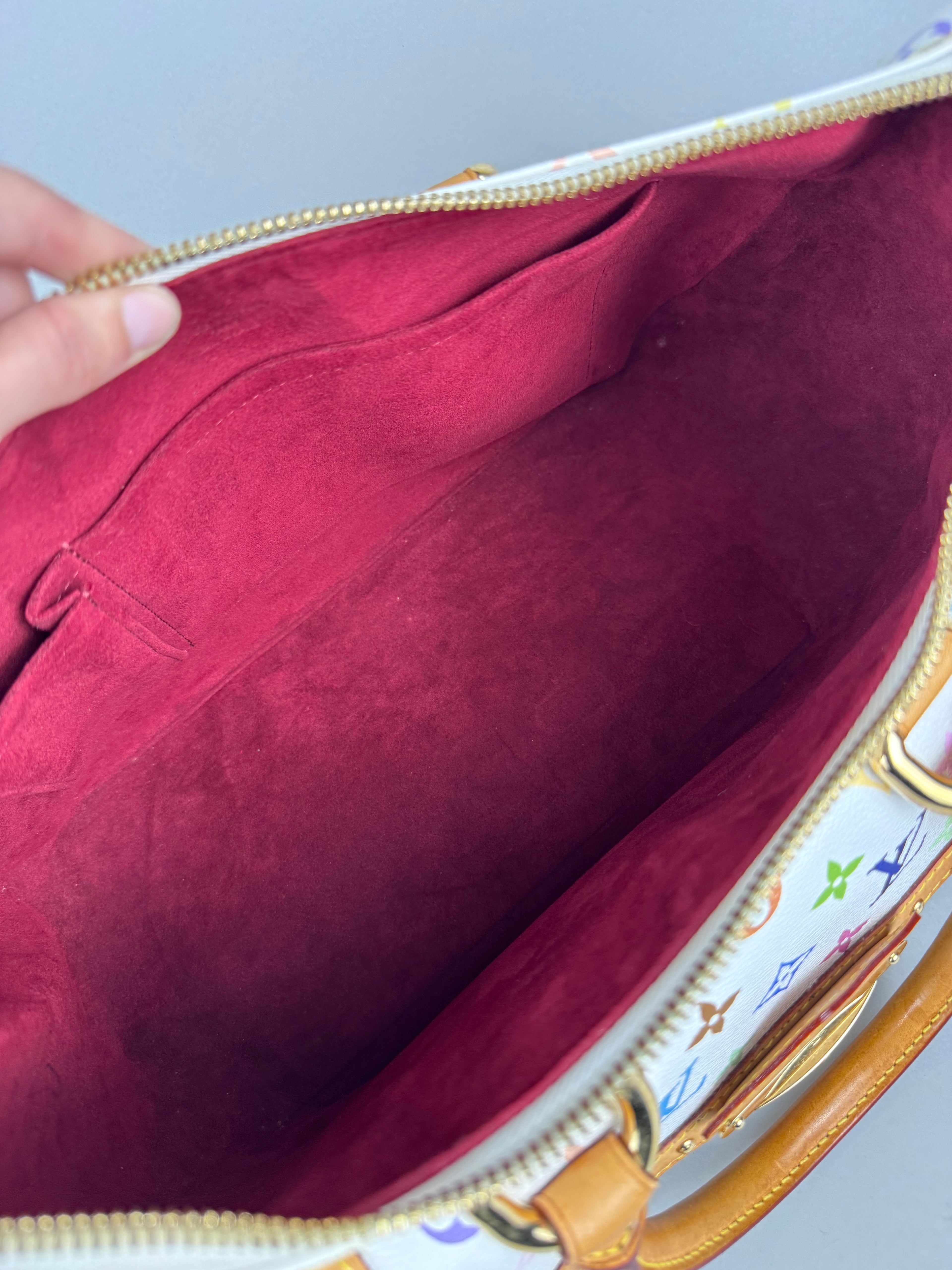 Louis Vuitton Rita Monogram Multicolor White Murakami