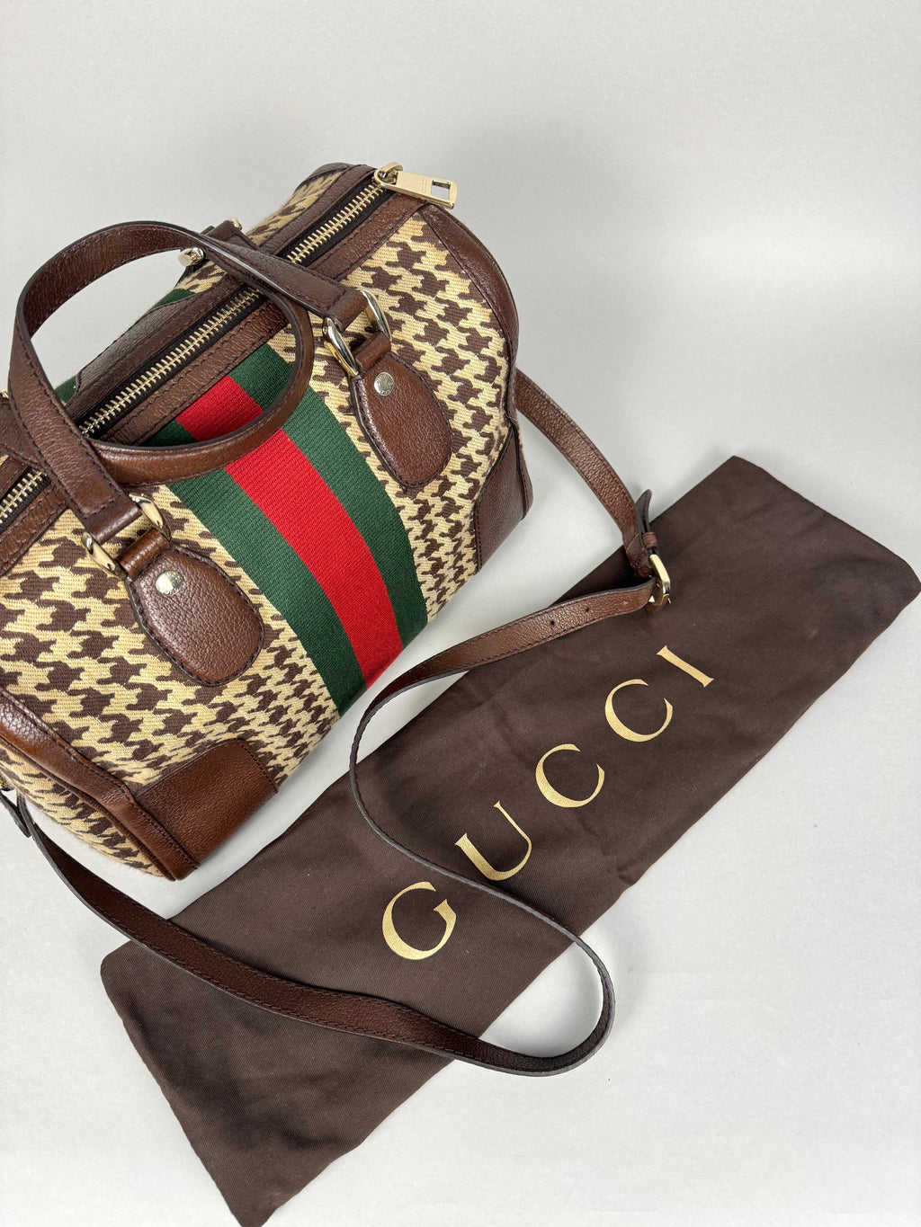 Gucci Web Joy Boston Brown