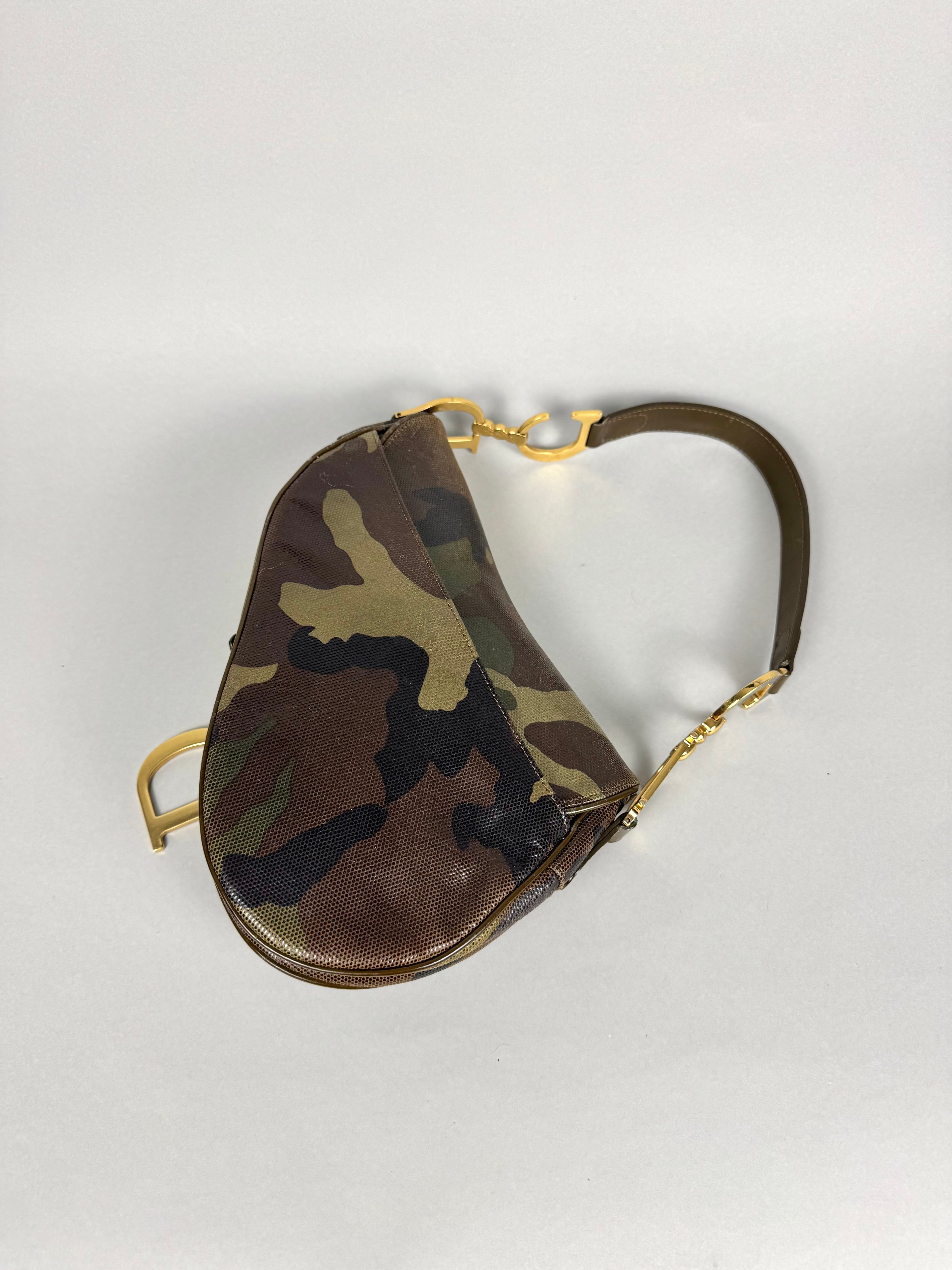 Christian Dior Saddle Camouflage