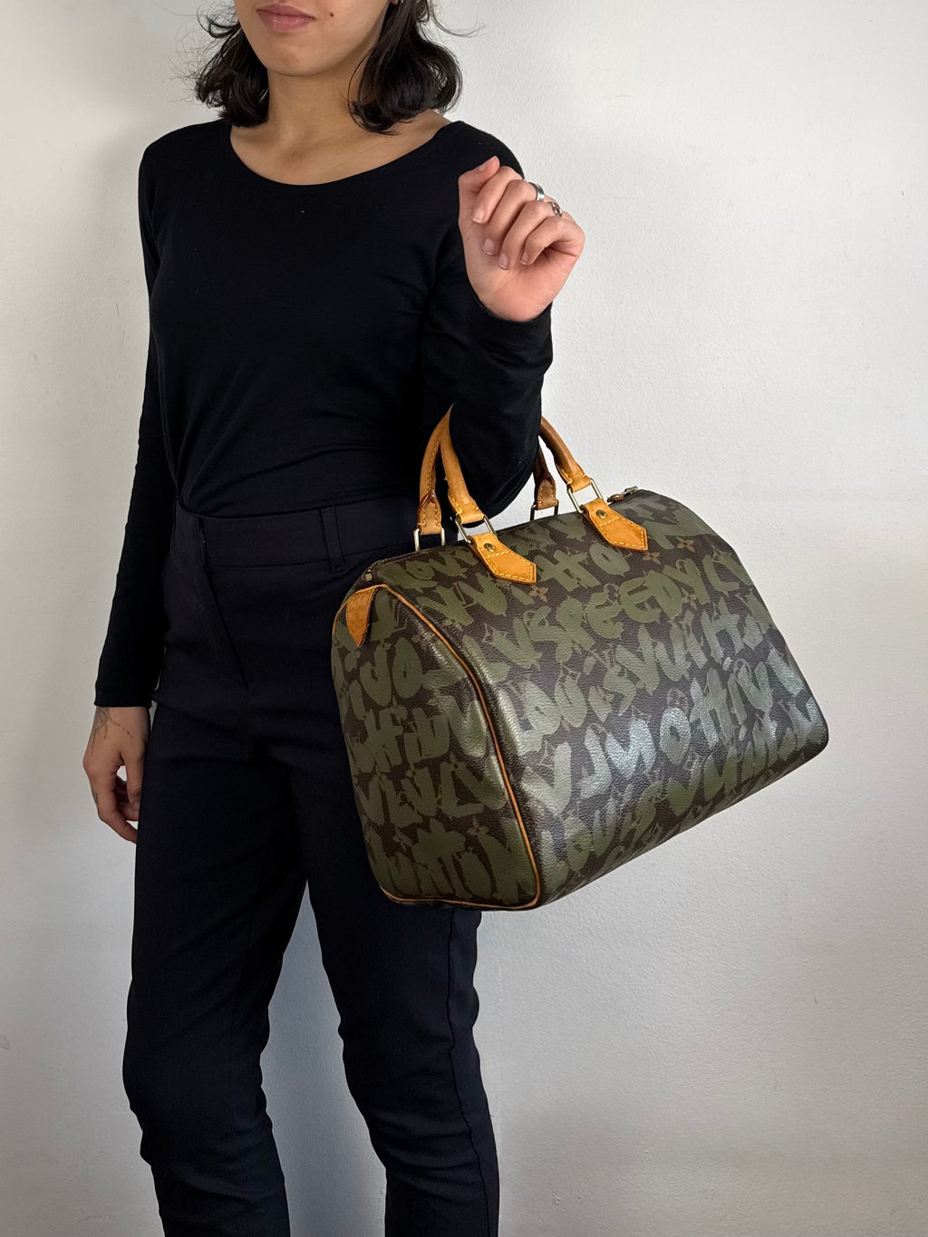 Louis Vuitton Speedy 30 Grafitti Stephen Sprouse