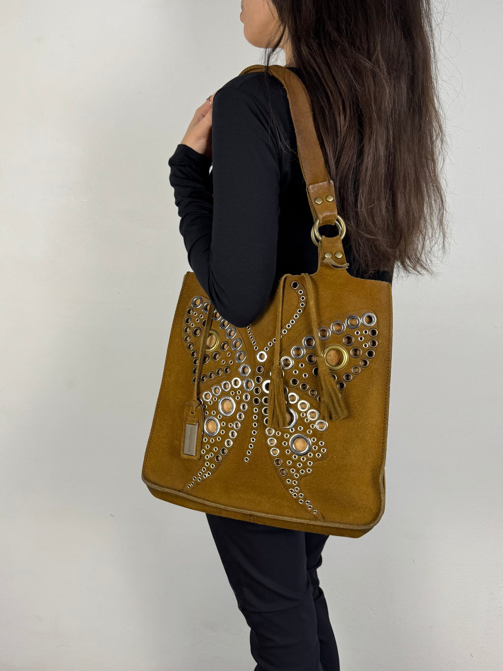 Dolce & Gabbana Suede Butterfly