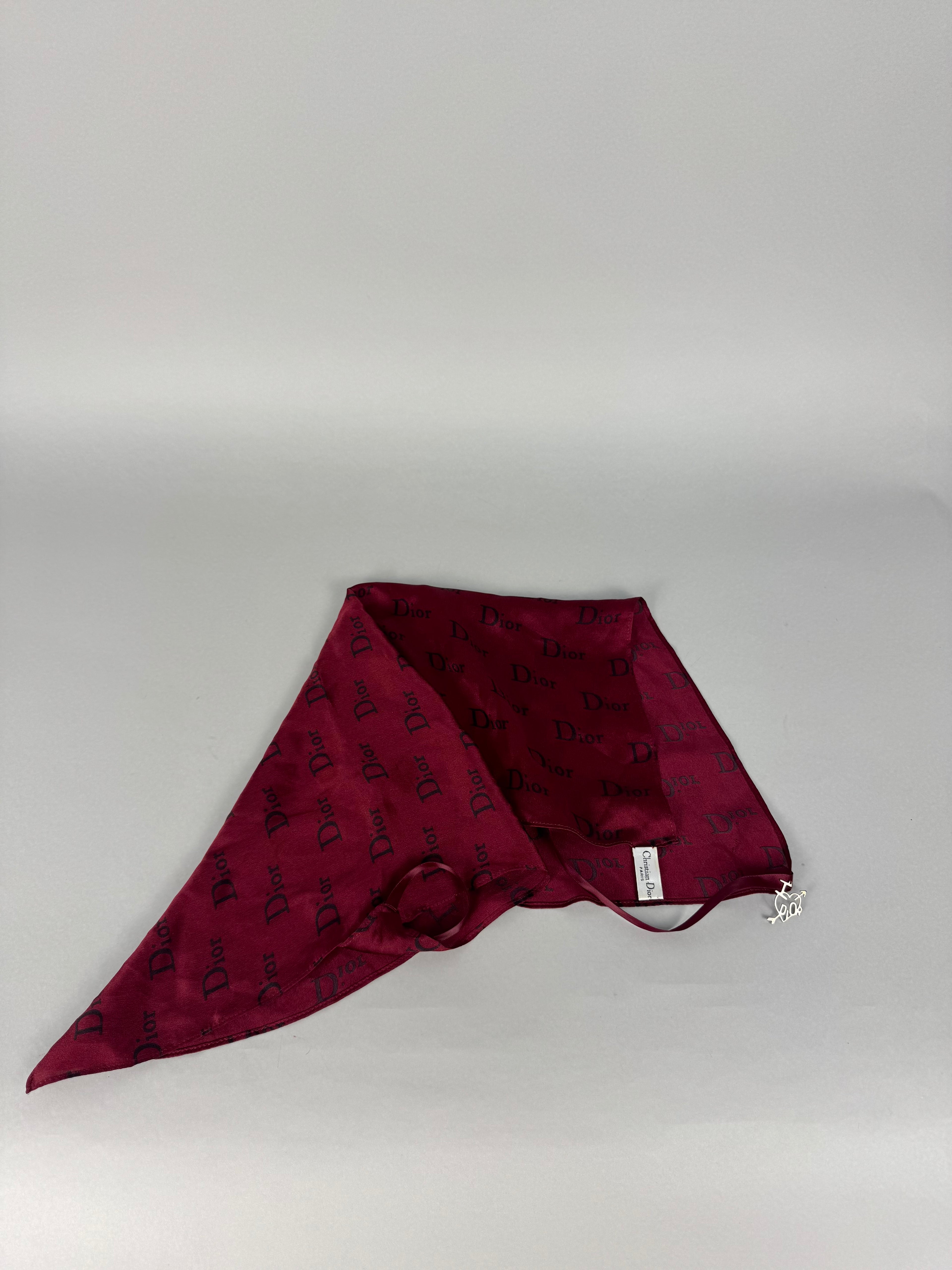Christian Dior Scarf Rouge “I Love Dior”