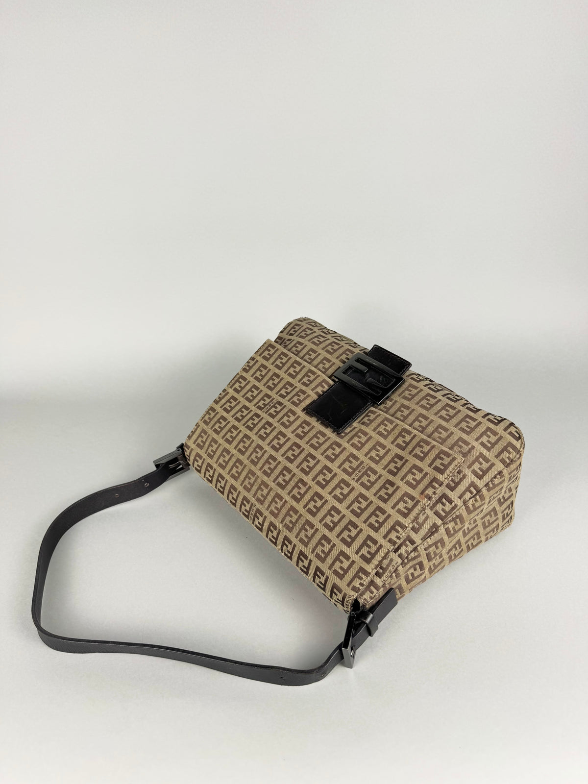Fendi Mamma Baguette Monogram Zucchino