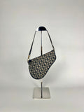 Christian Dior Mini Saddle Monogram Oblique Blue