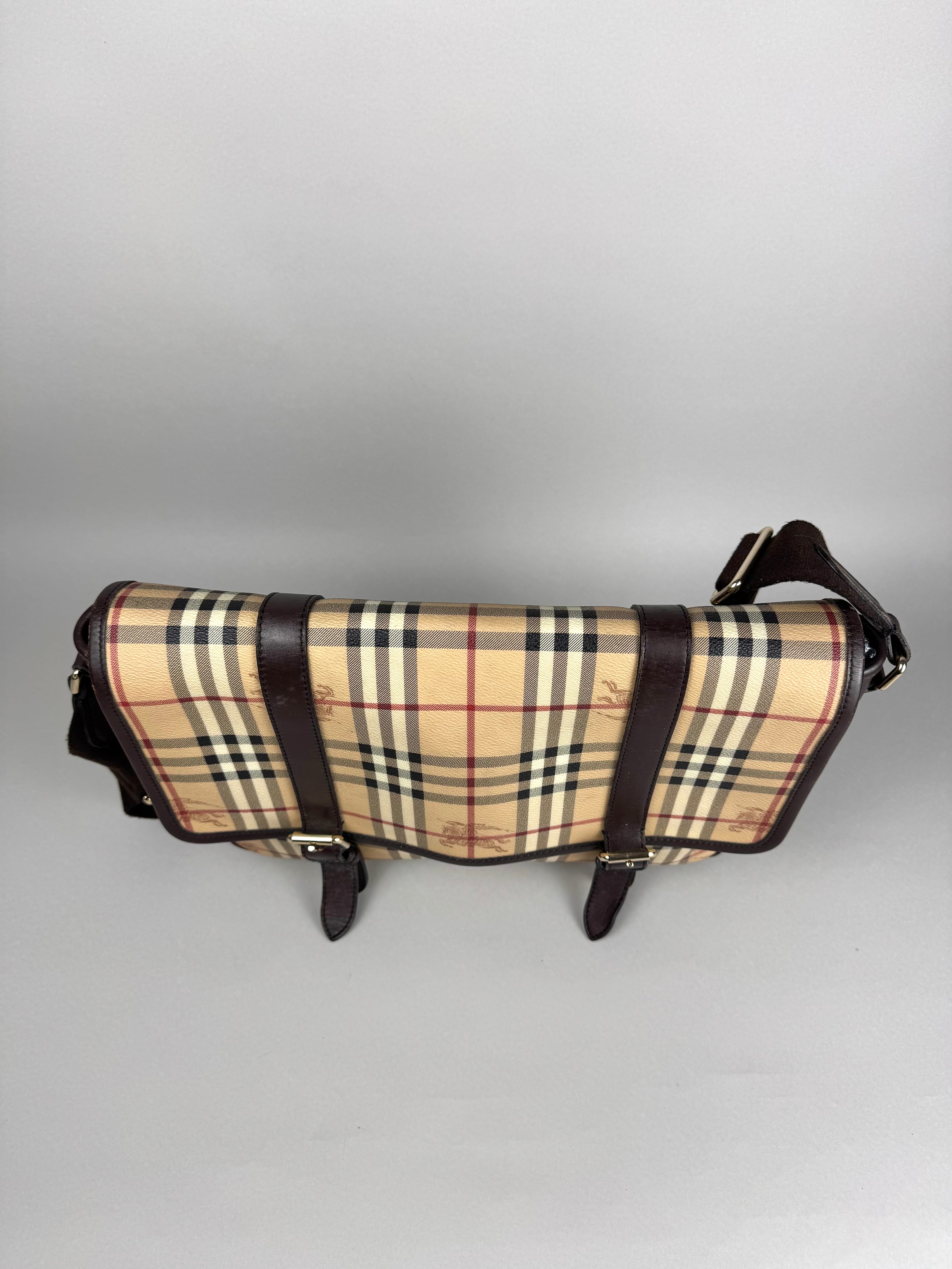 Burberry Haymarket Check Messenger