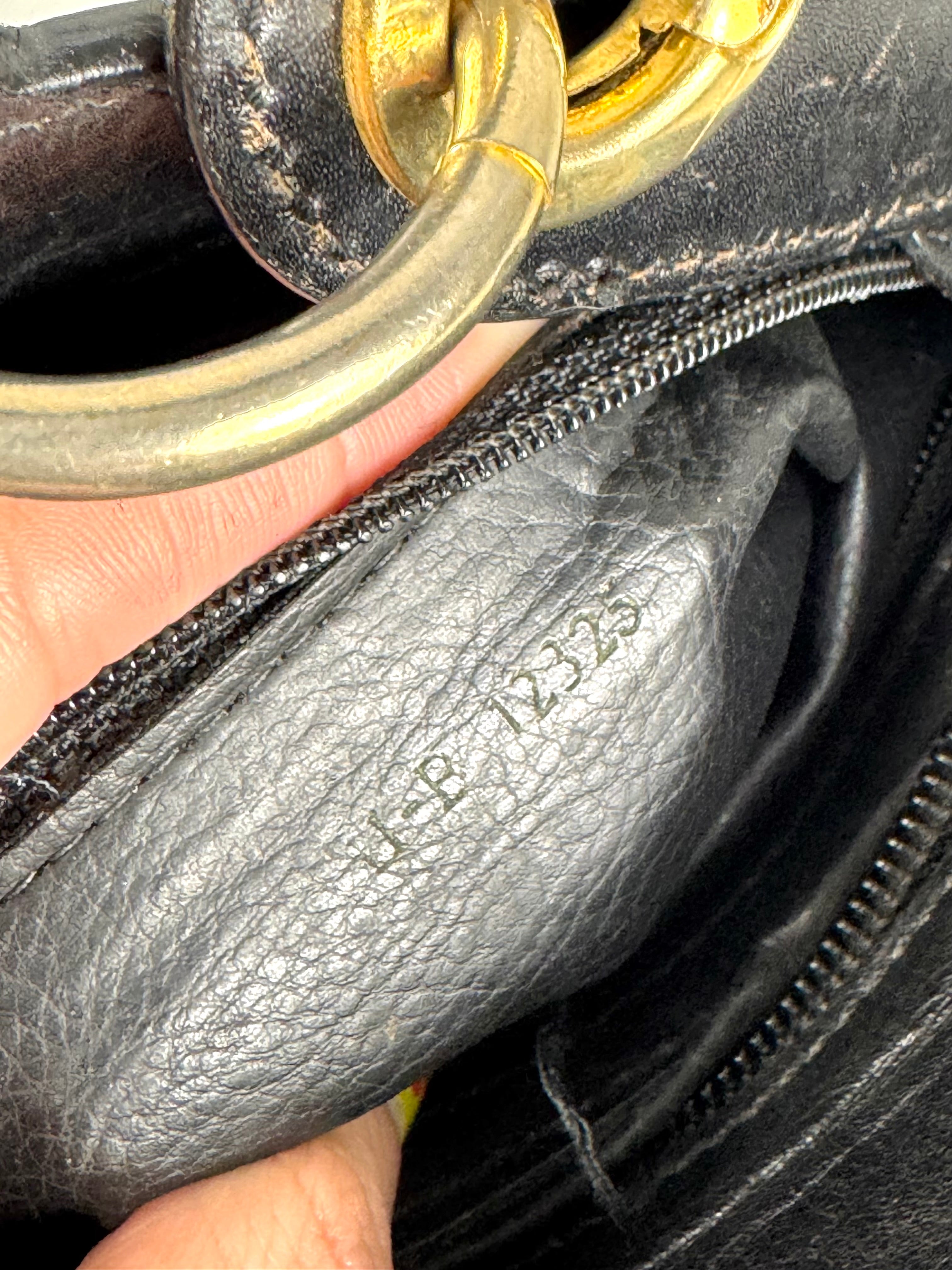 Fendi Janus Leather Black