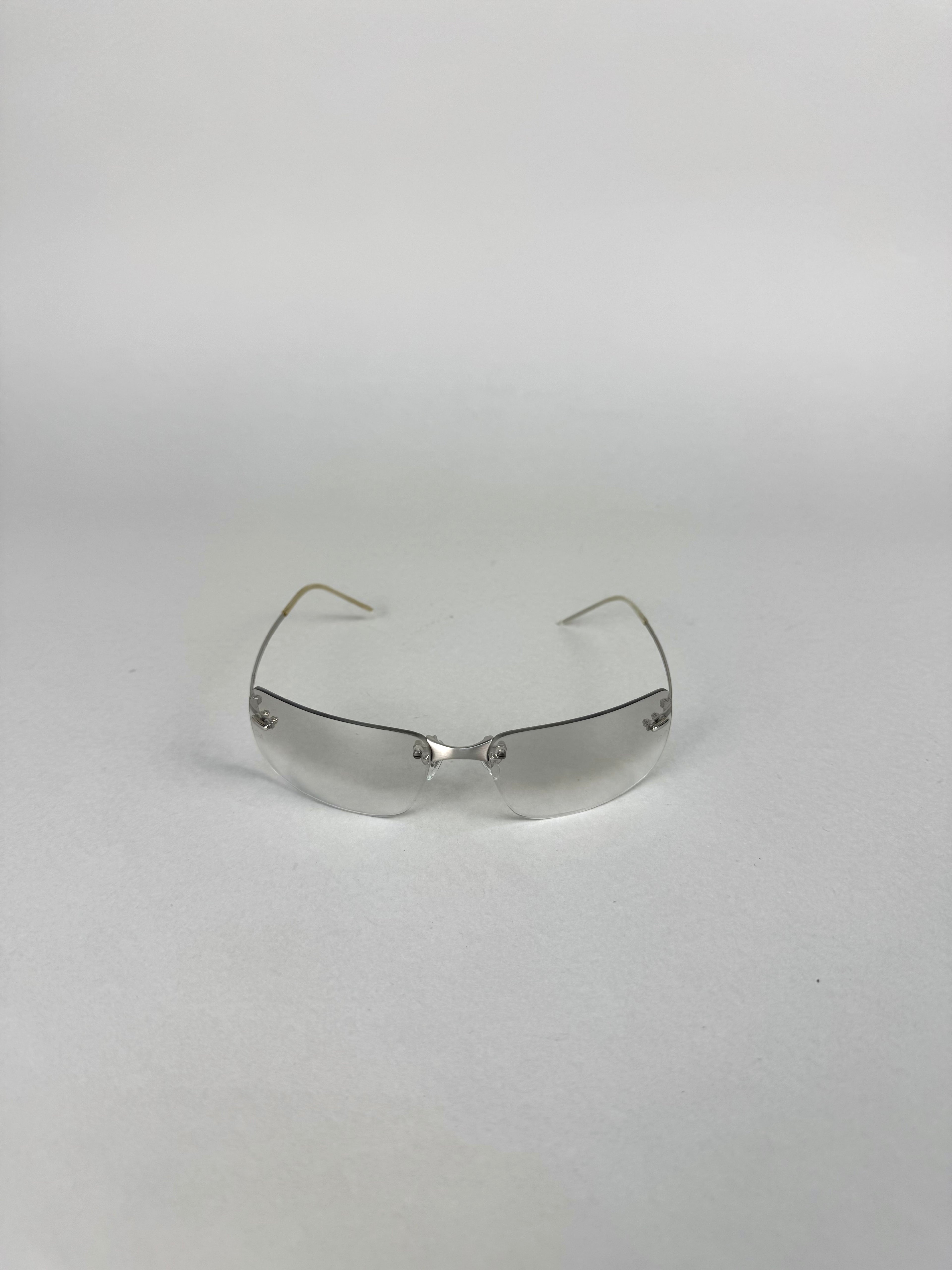 Giorgio Armani Transparent Sunglasses 00s