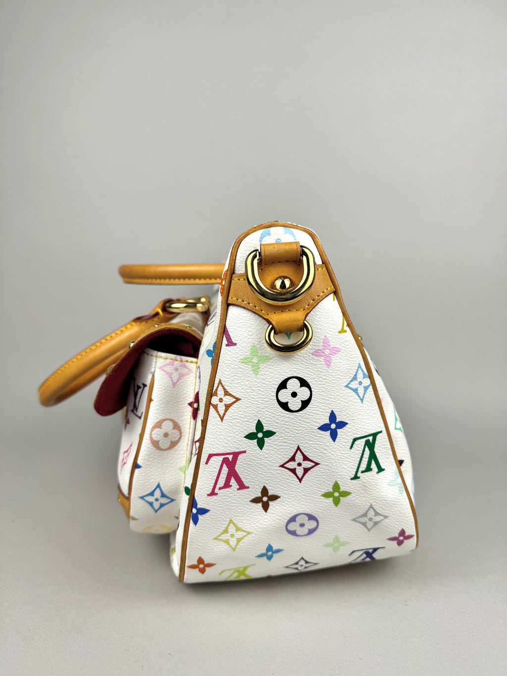 Louis Vuitton Rita Monogram Multicolor White Murakami