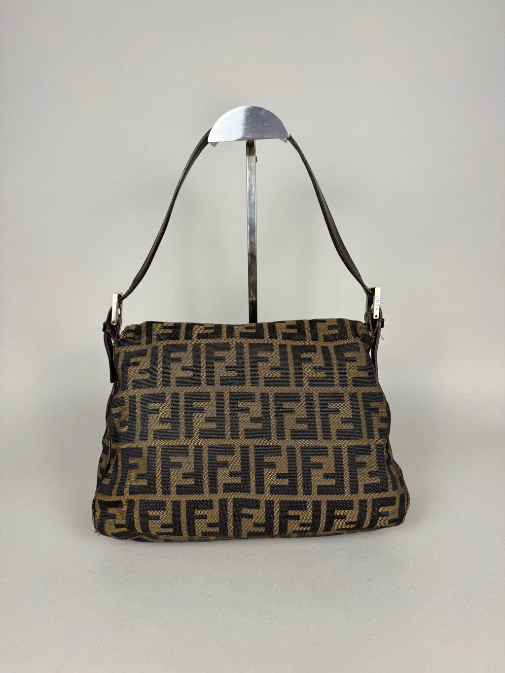 Fendi Monogram Zucca Mamma Baguette