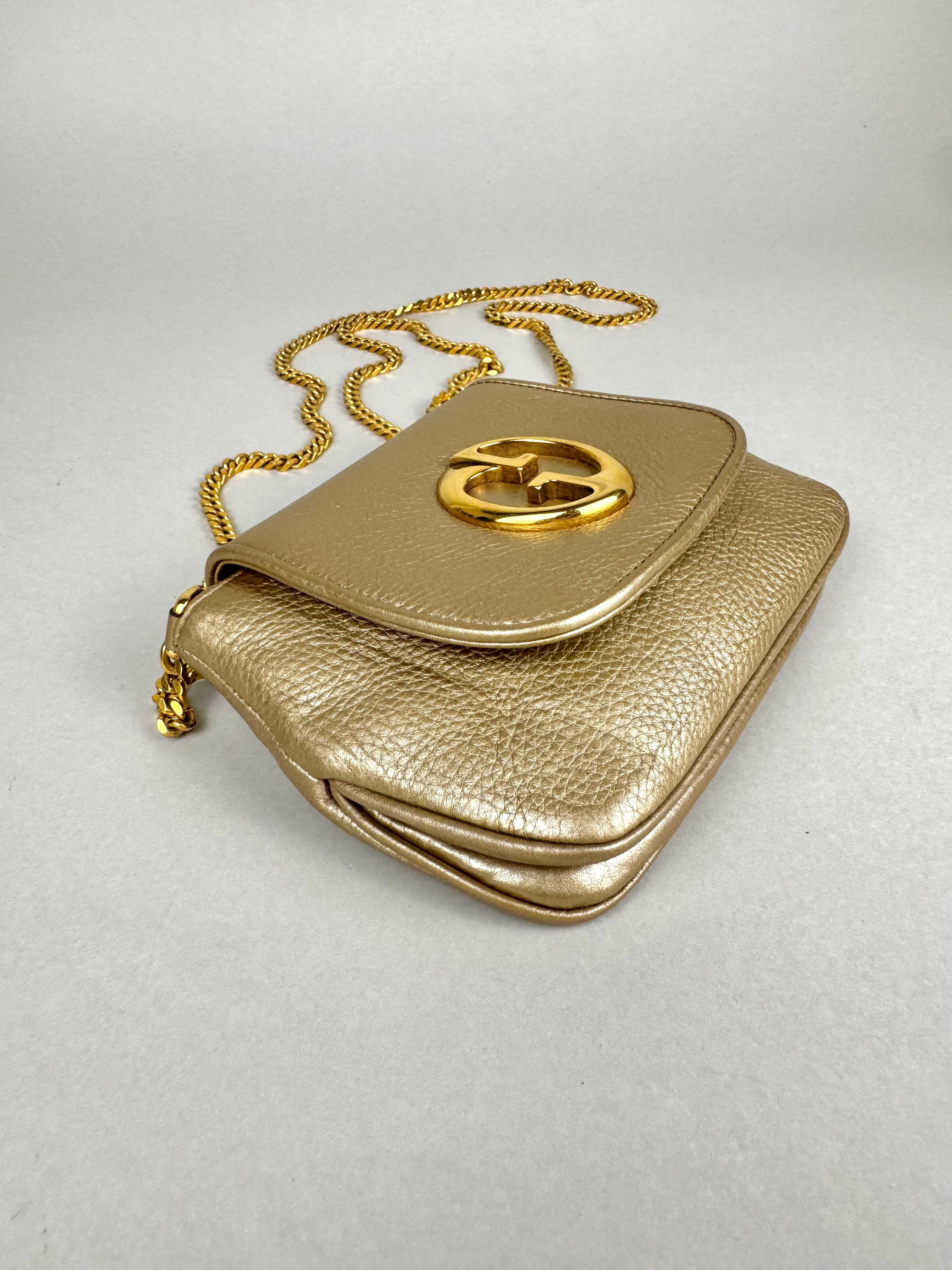 Gucci 1973 Chain Leather