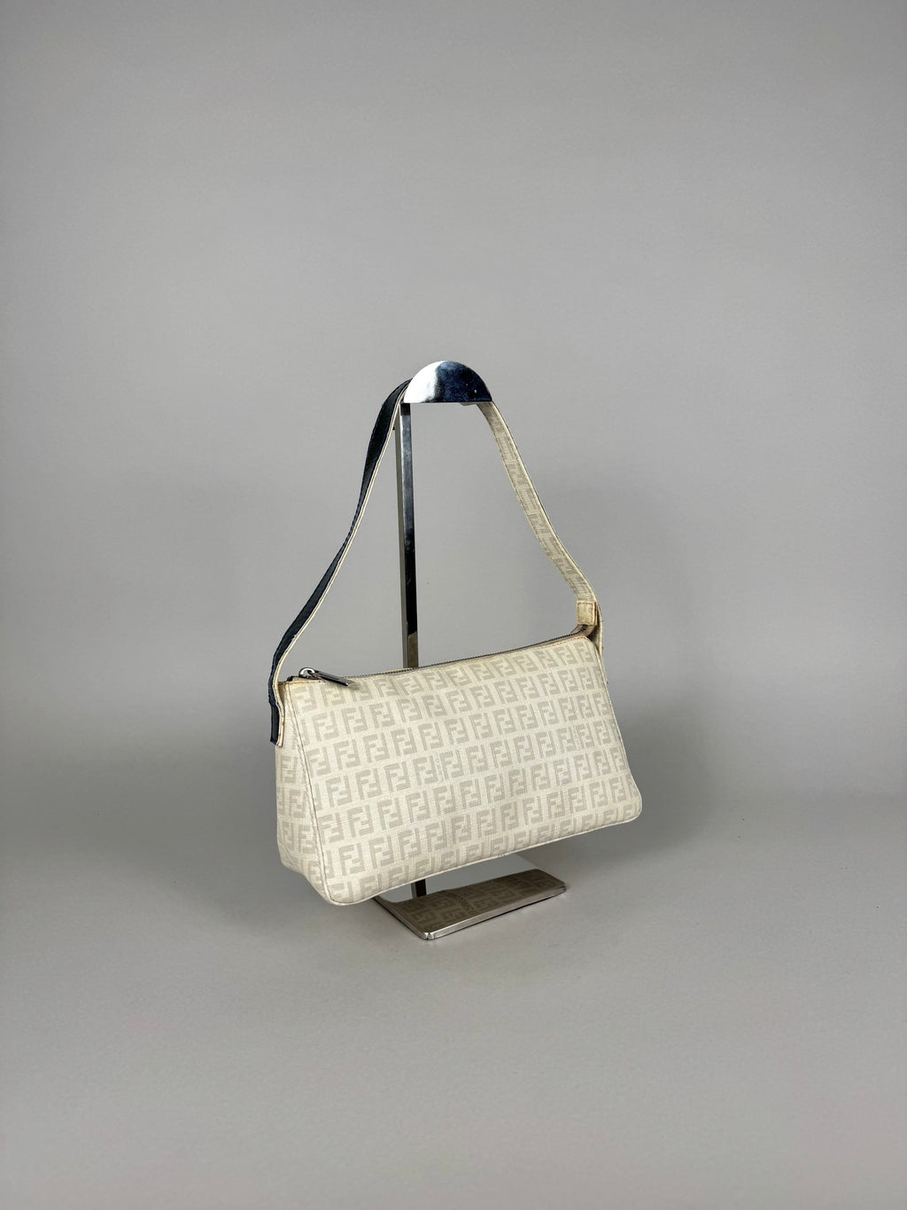 Fendi Monogram White Pochette