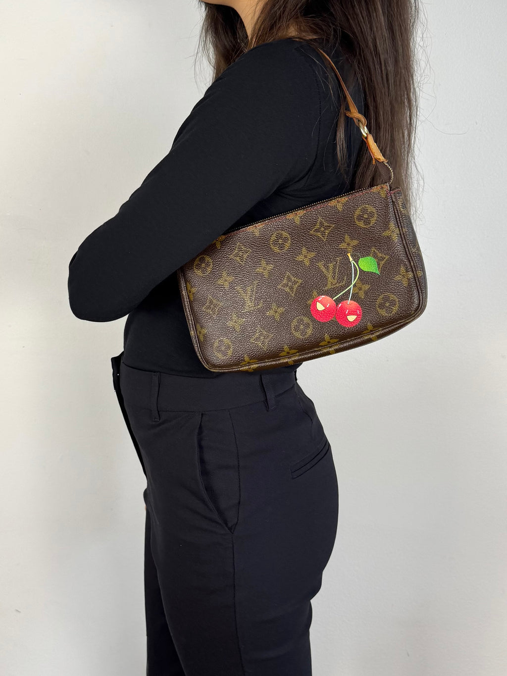 Louis Vuitton Monogram Cerises Pochette Accessoires