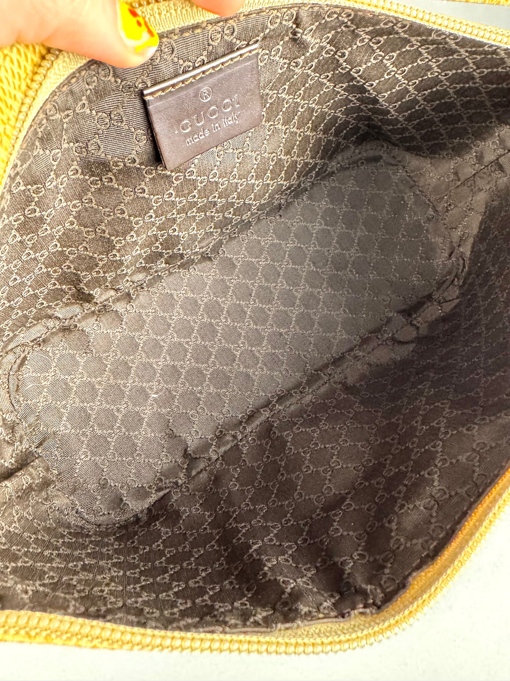 Gucci Boat Leather Pochette