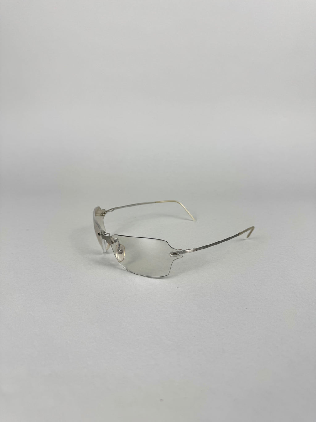 Giorgio Armani Transparent Sunglasses 00s