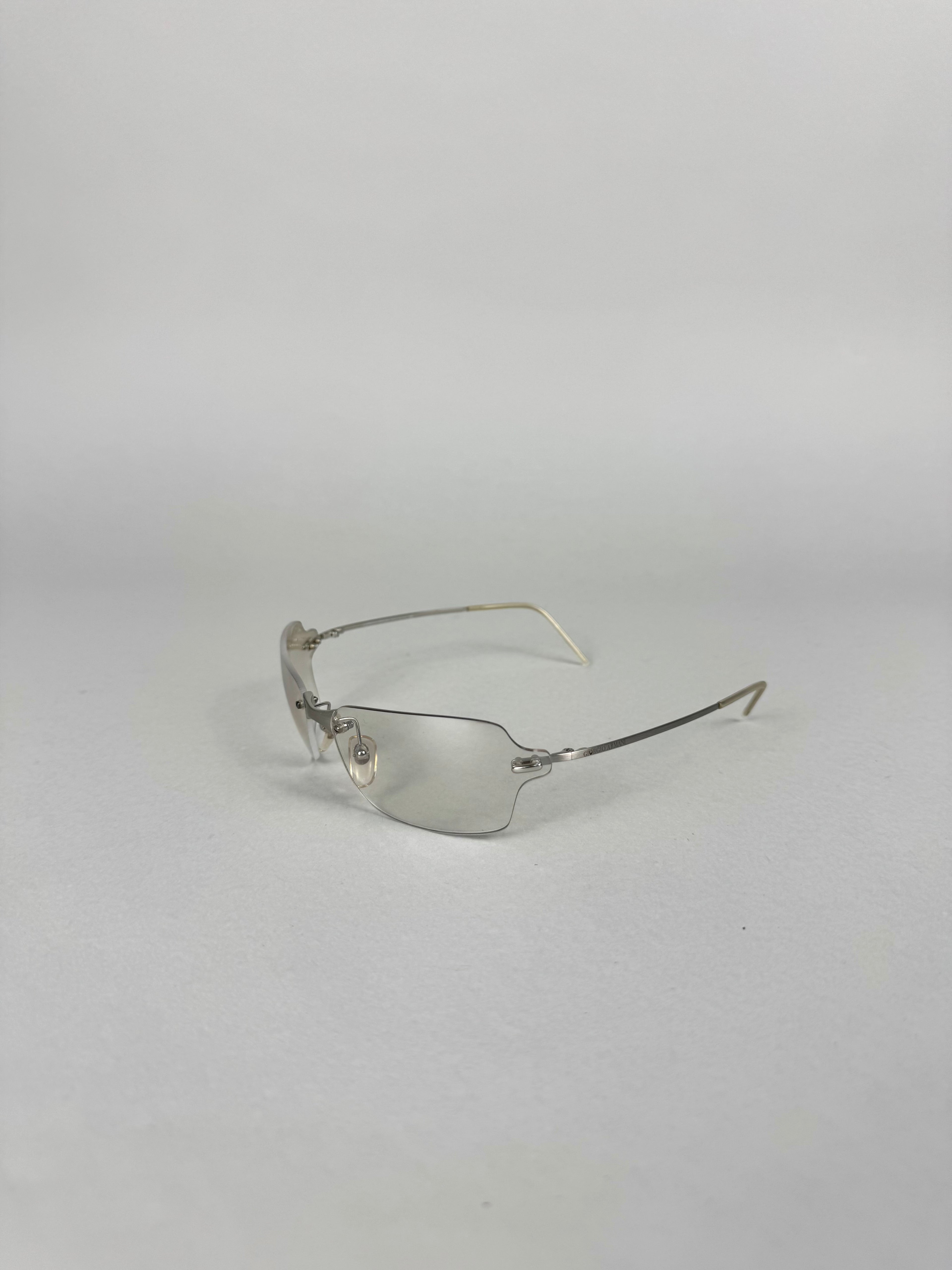 Giorgio Armani Transparent Sunglasses 00s