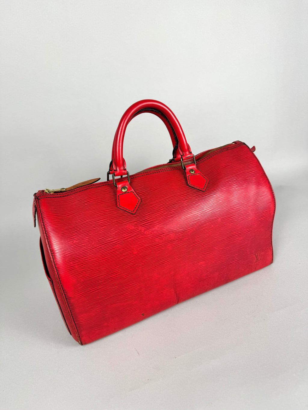 Louis Vuitton Speedy 40 Epi Leather Red
