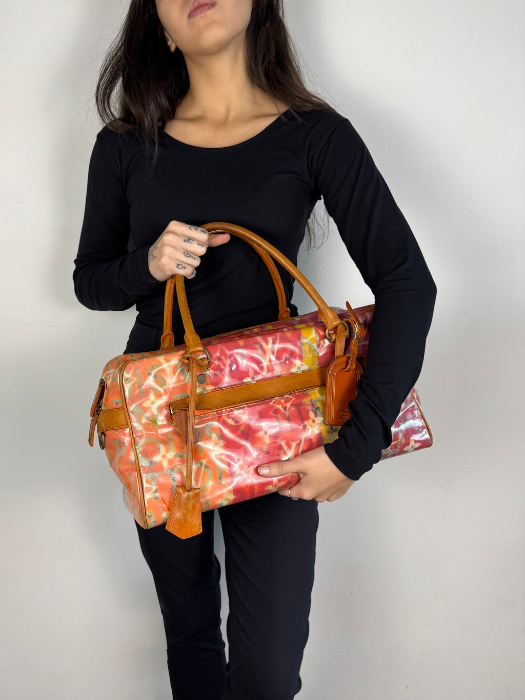 Louis Vuitton Defile Richard Prince Weekender PM