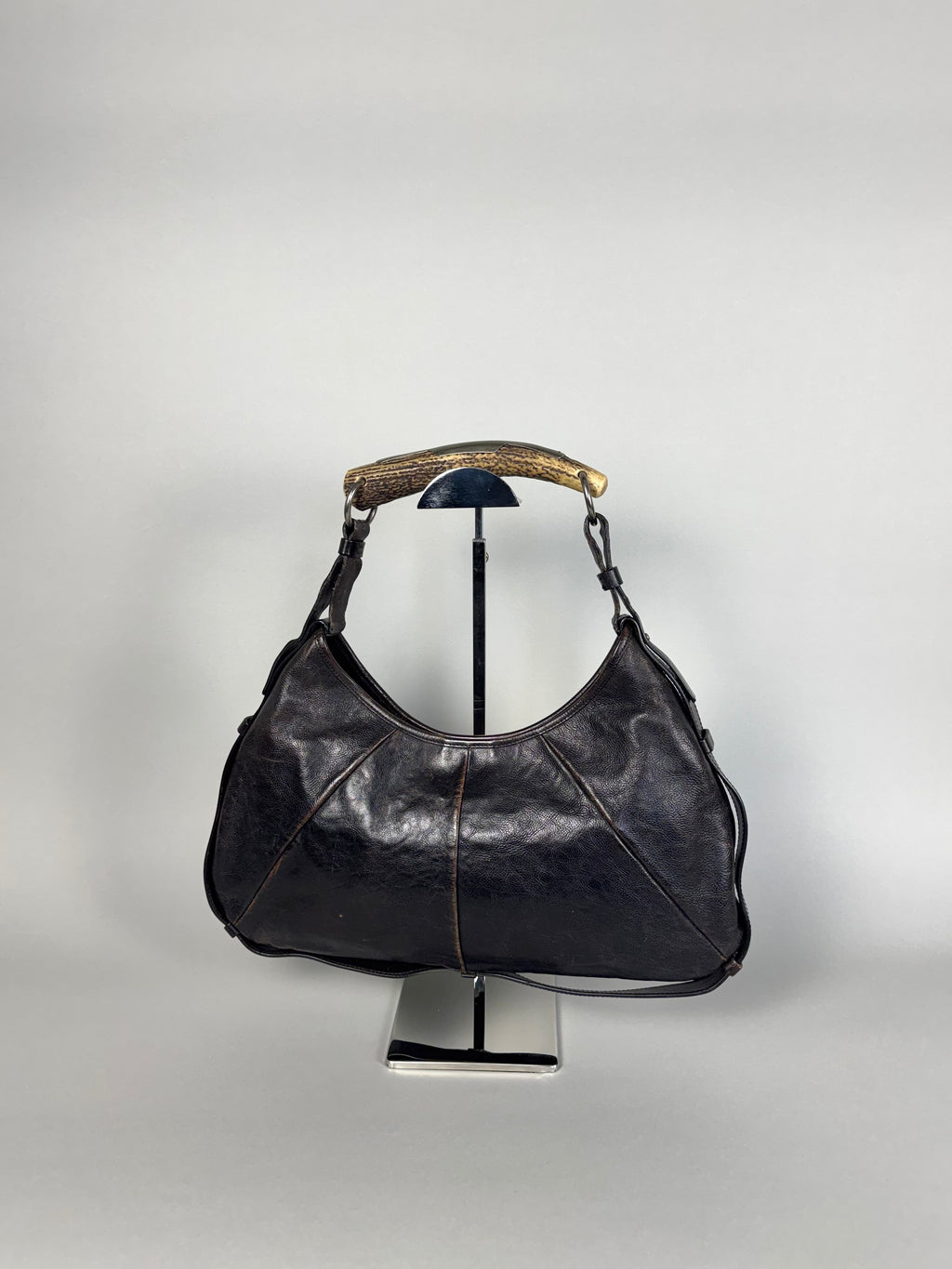 Yves Saint Laurent Mombasa Leather Brown