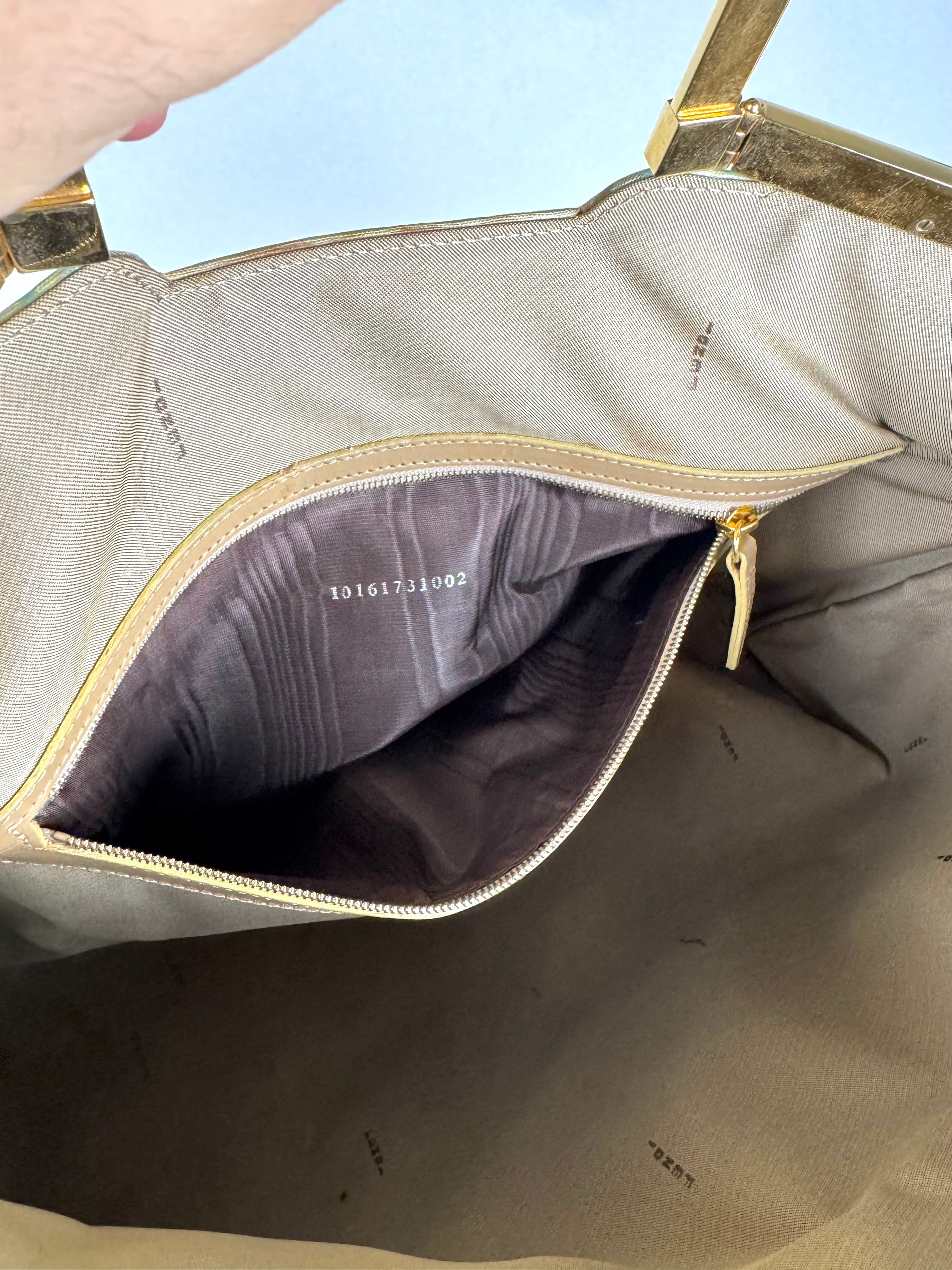 Fendi Monogram Zucchino Turquoise