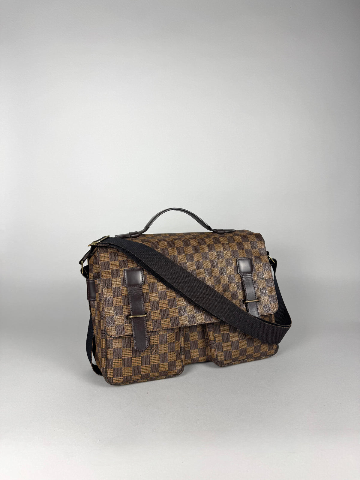 Louis Vuitton Monogram Damier Ebene Broadway Messenger