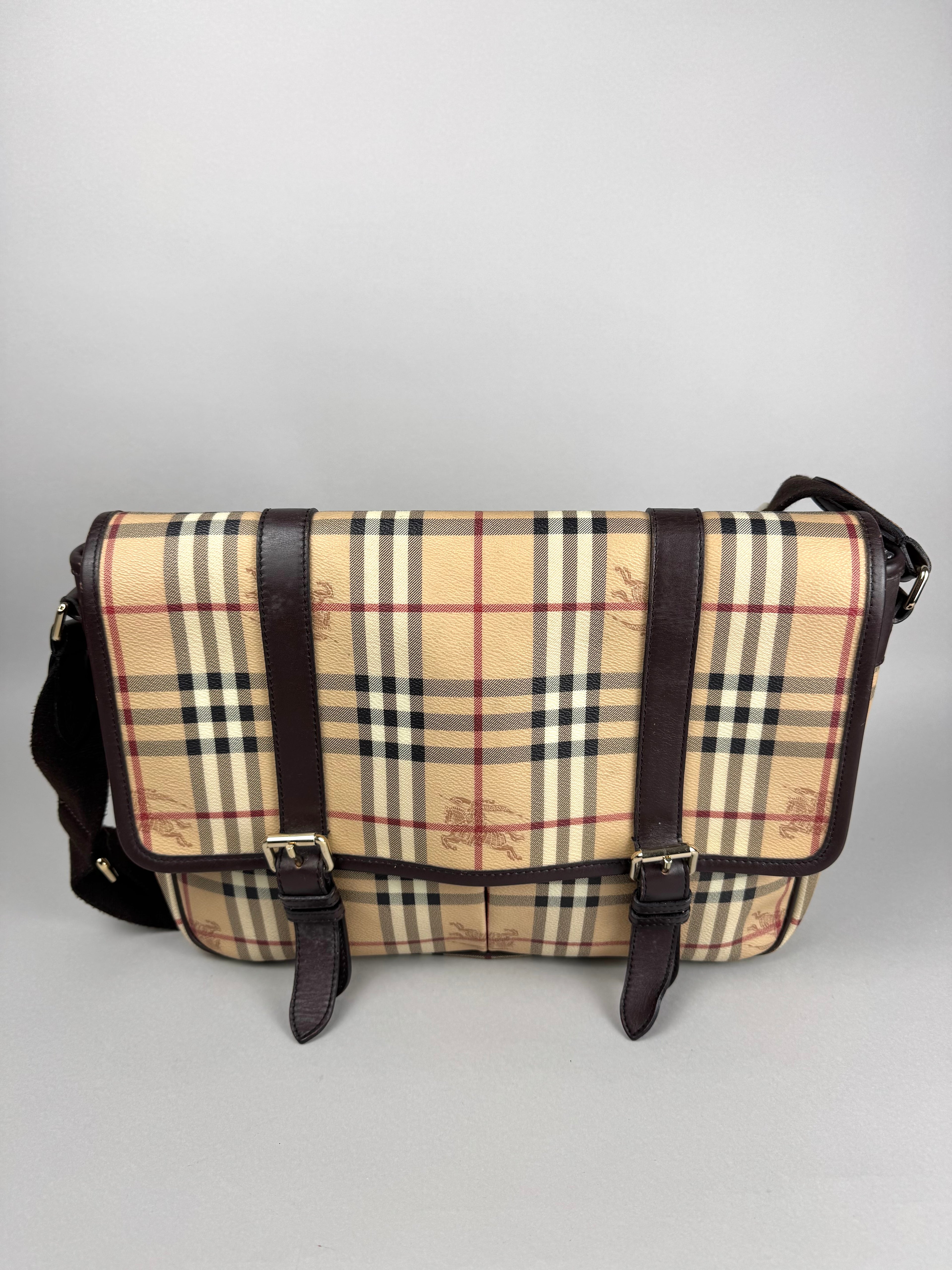 Burberry Haymarket Check Messenger