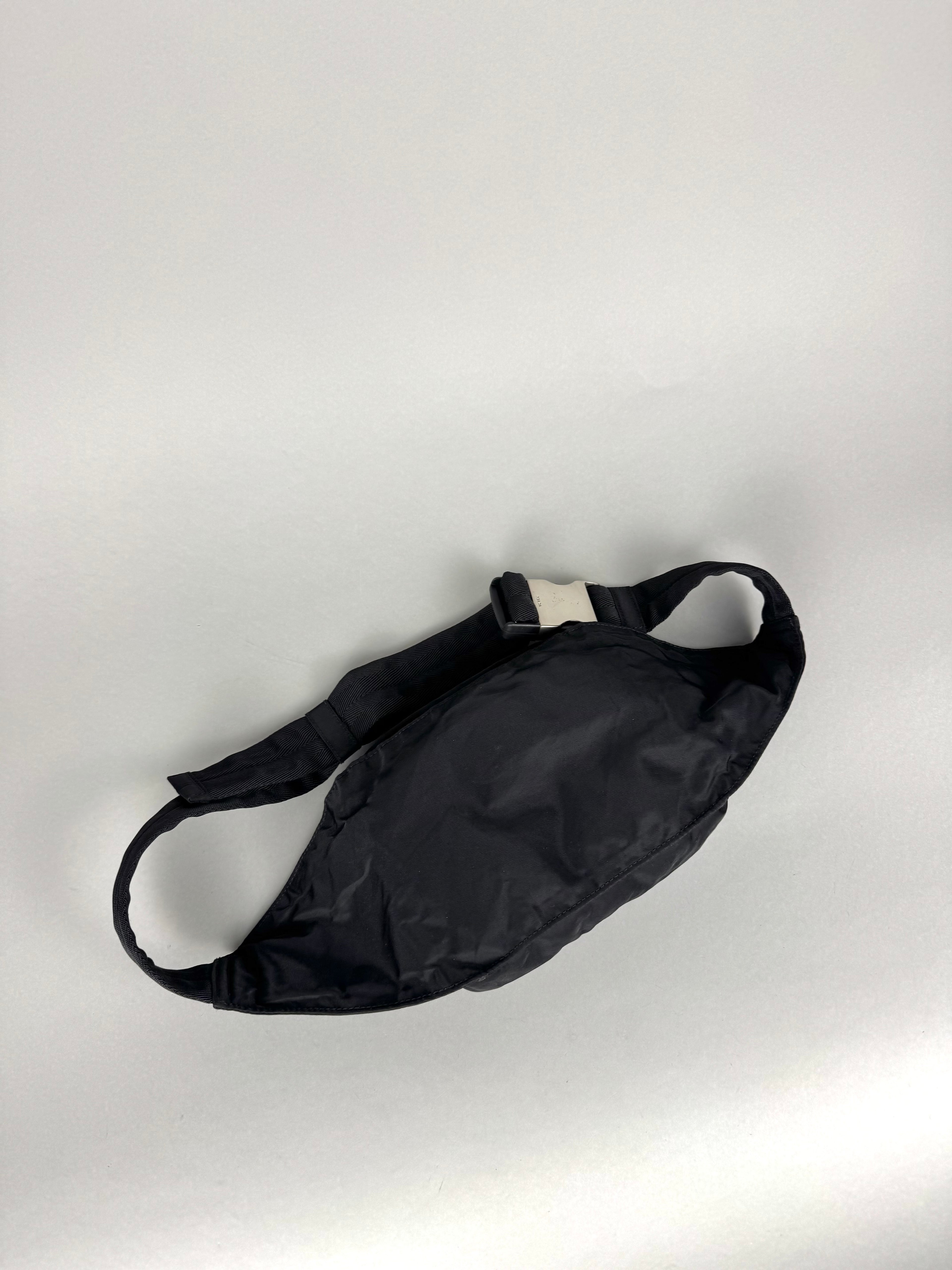Prada Montagna Nylon Black Belt Pochete