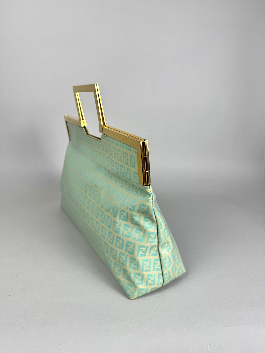 Fendi Monogram Zucchino Turquoise