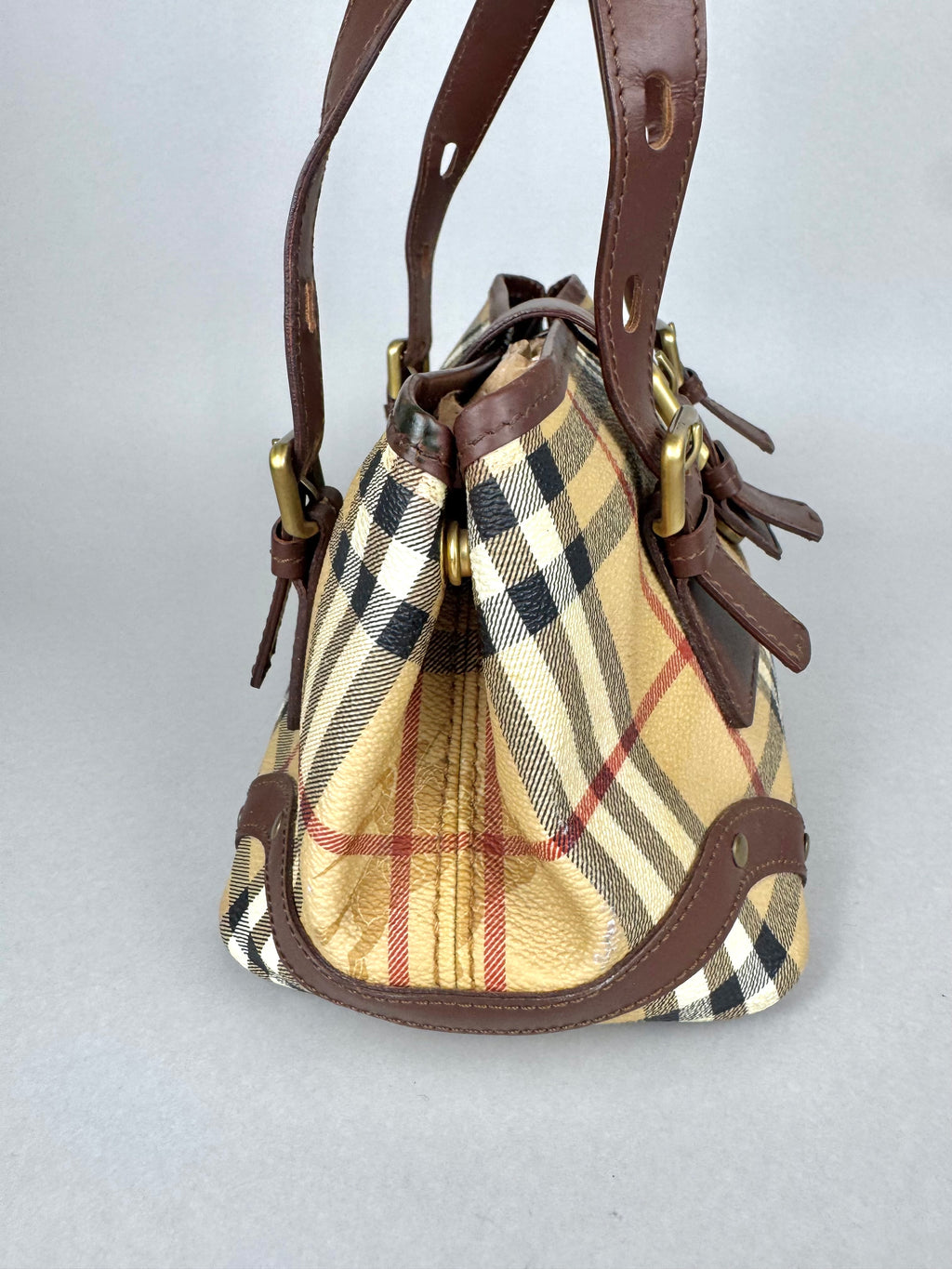 Burberry Haymarket Check Éden Tote